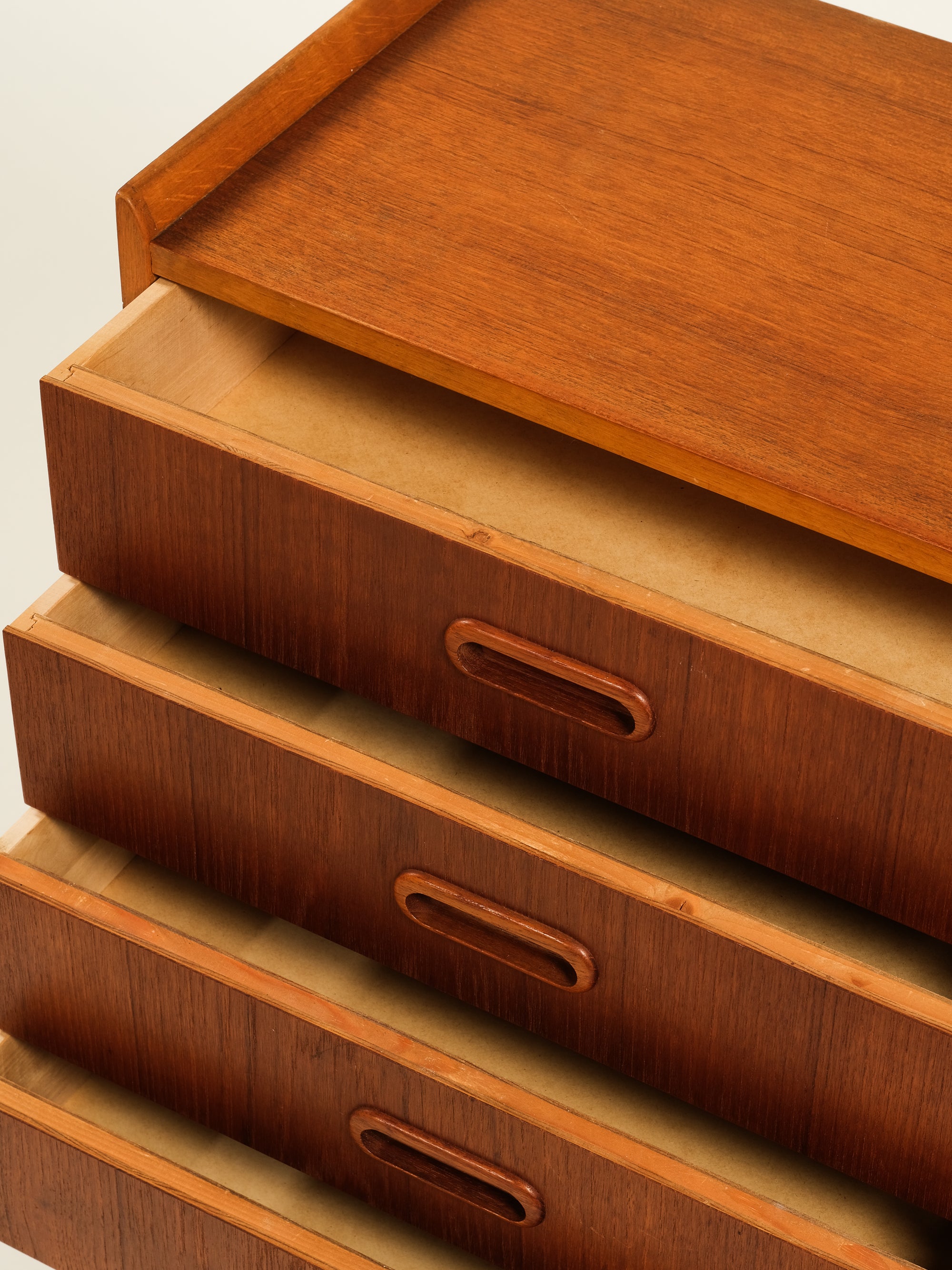 Six Drawer Teak Chest, 1960s