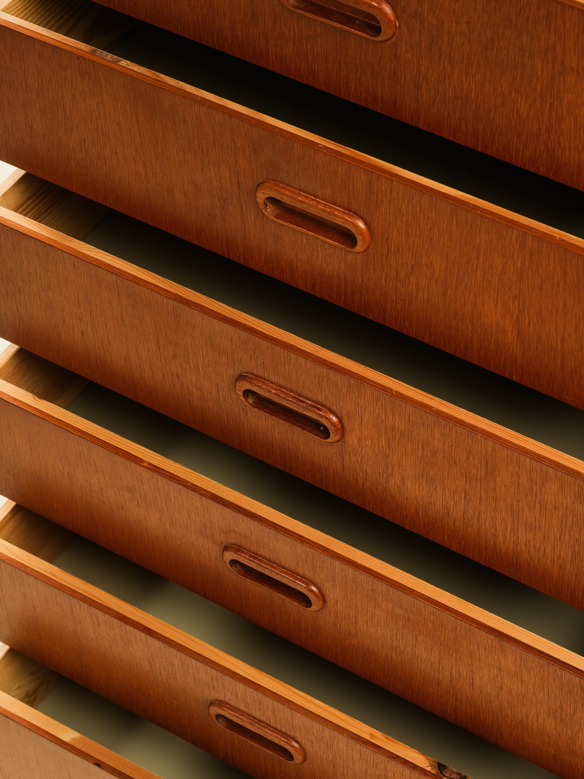 Six Drawer Teak Chest, 1960s