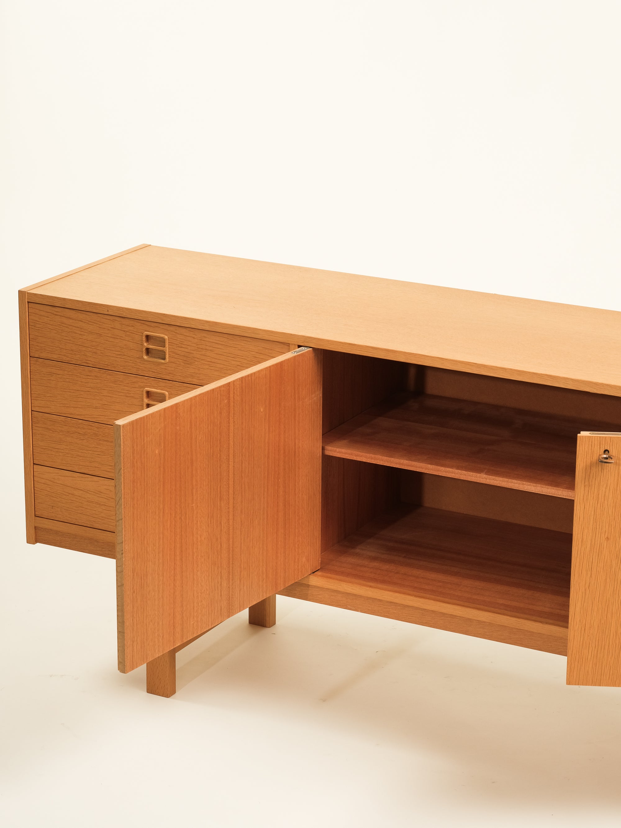 &quot;Comet&quot; Oak Sideboard by Bogeryds Möbelfabrik, Sweden, 1960s