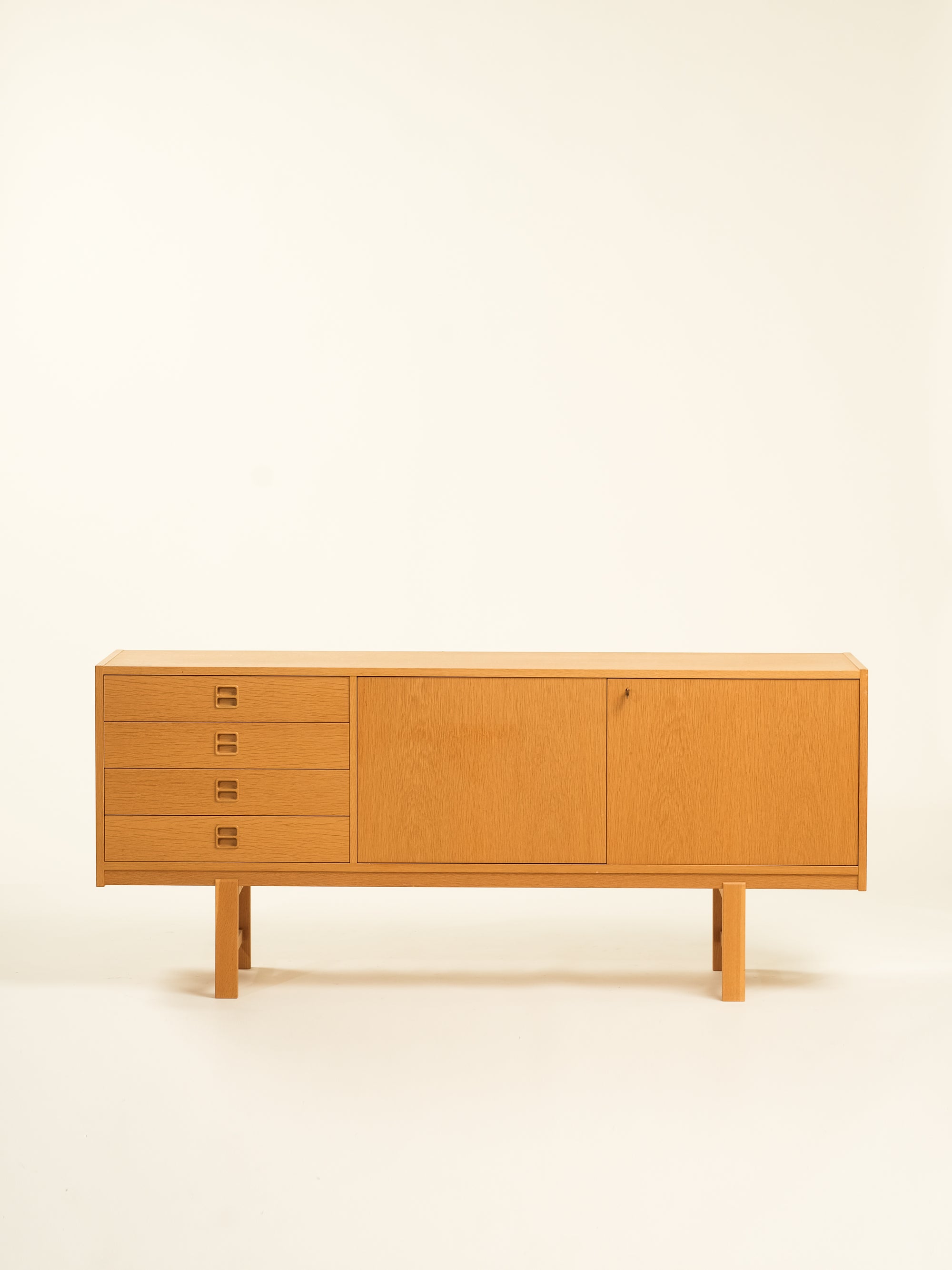&quot;Comet&quot; Oak Sideboard by Bogeryds Möbelfabrik, Sweden, 1960s