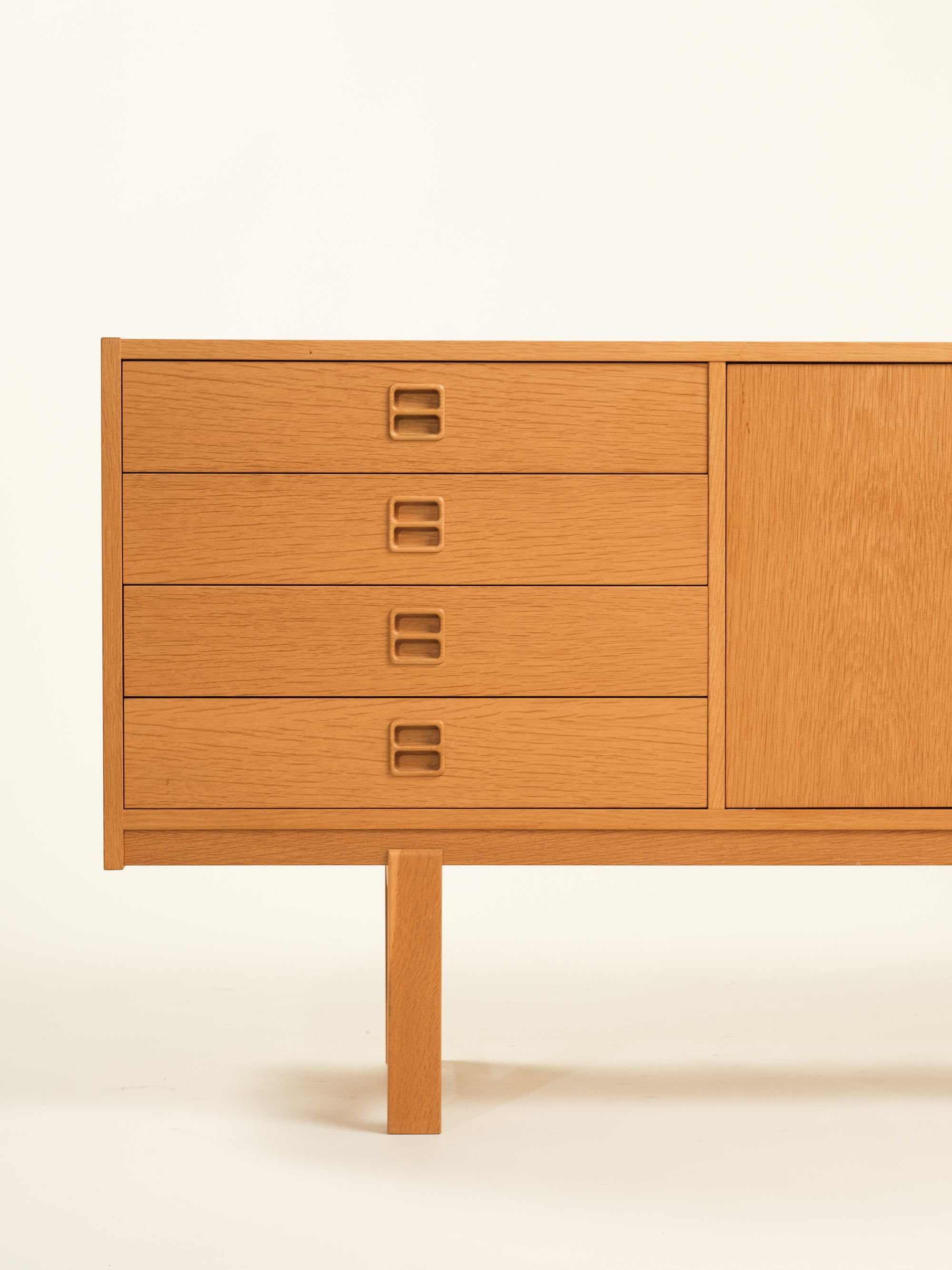 &quot;Comet&quot; Oak Sideboard by Bogeryds Möbelfabrik, Sweden, 1960s