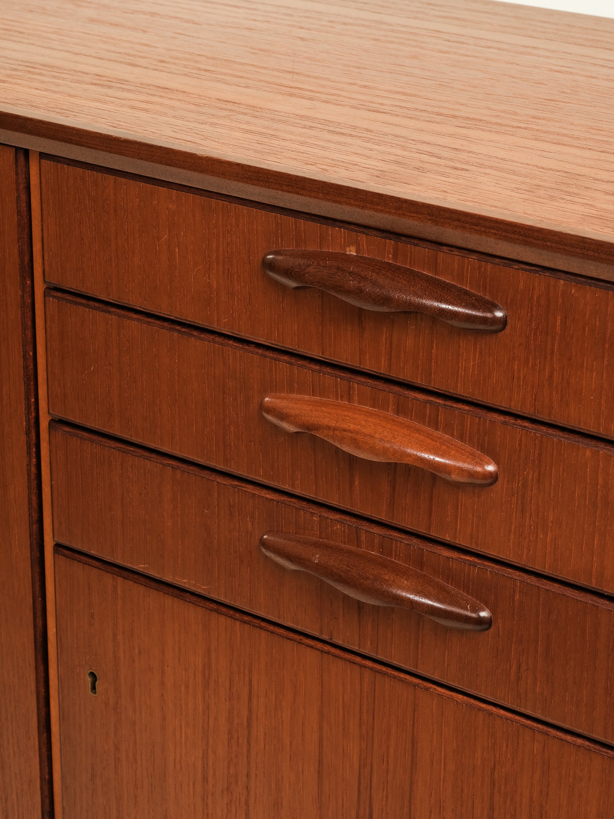 Mid-Century Scandinavian Teak Credenza