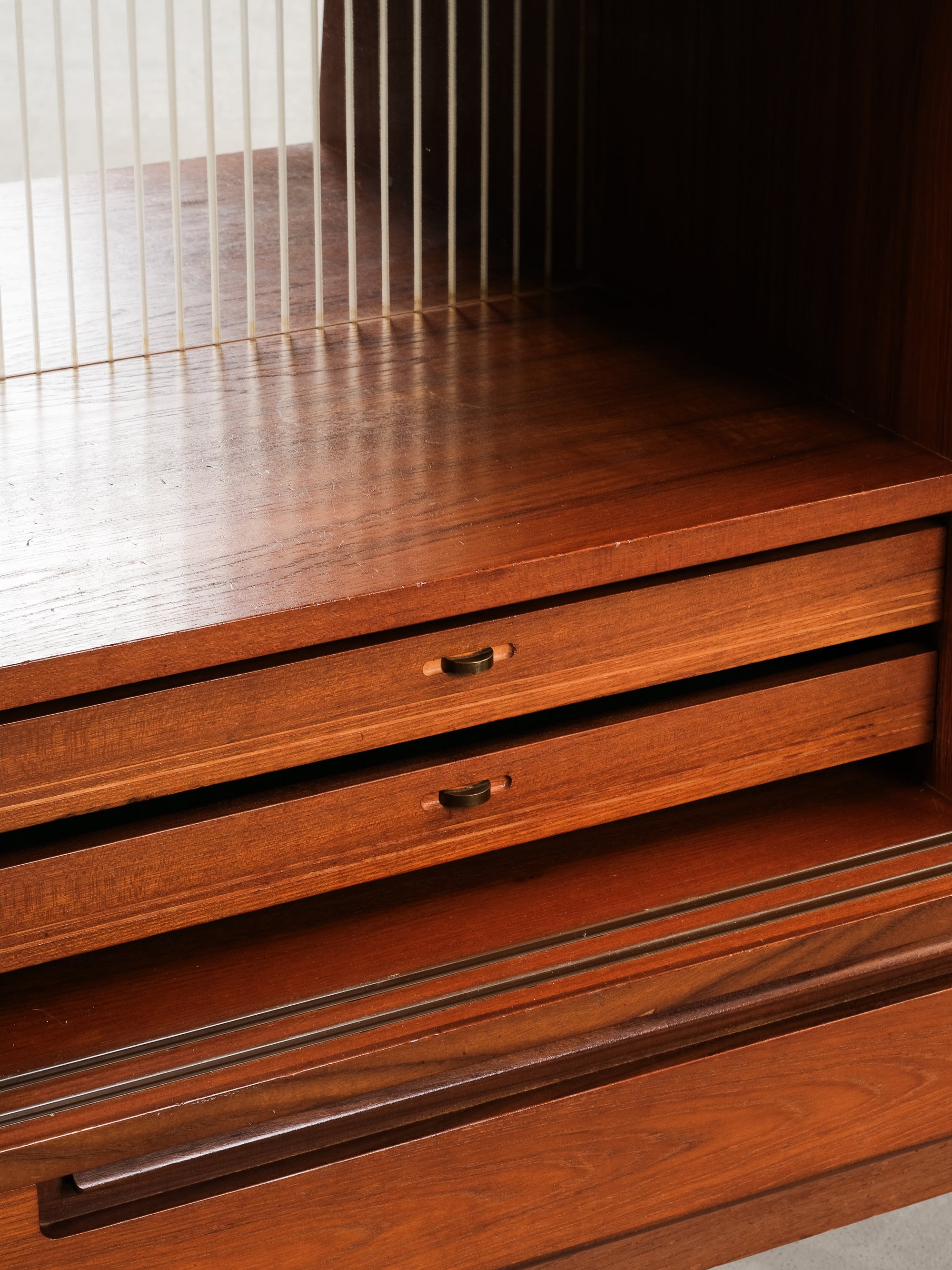 Danish Teak Highboard, 1960s