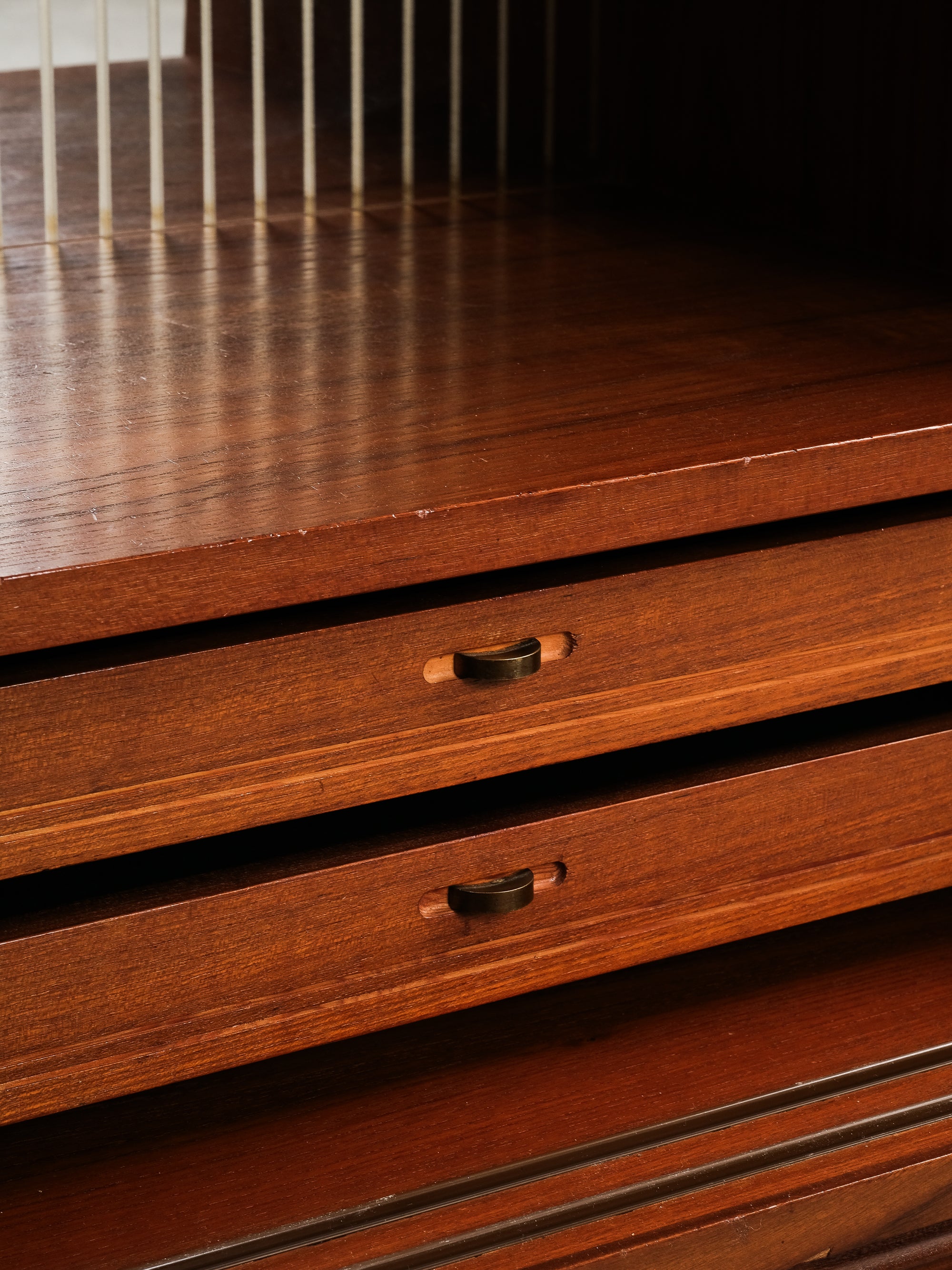 Danish Teak Highboard, 1960s