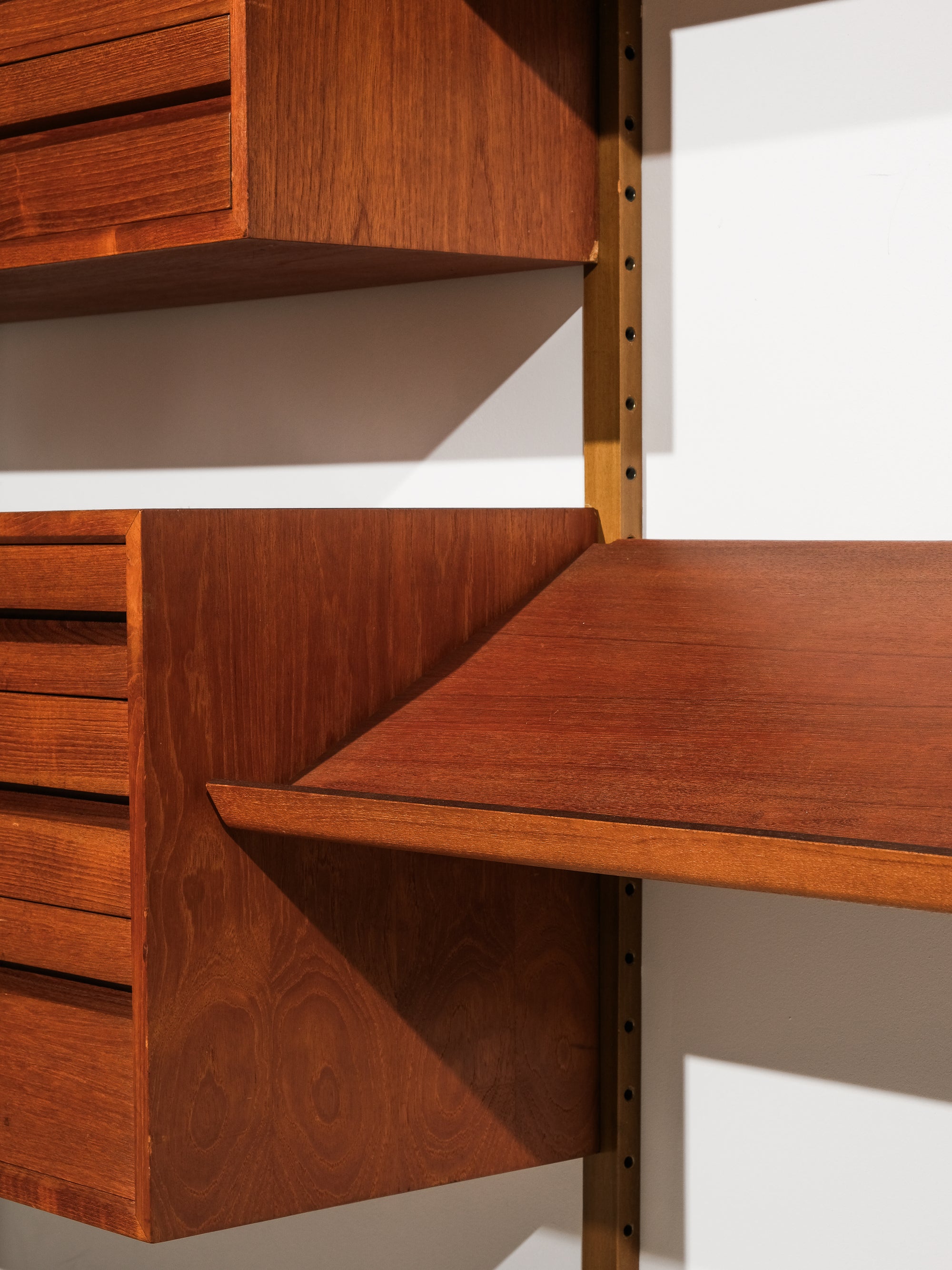 Large &quot;Royal System&quot; Teak Wall Unit by Poul Cadovius, 1950s