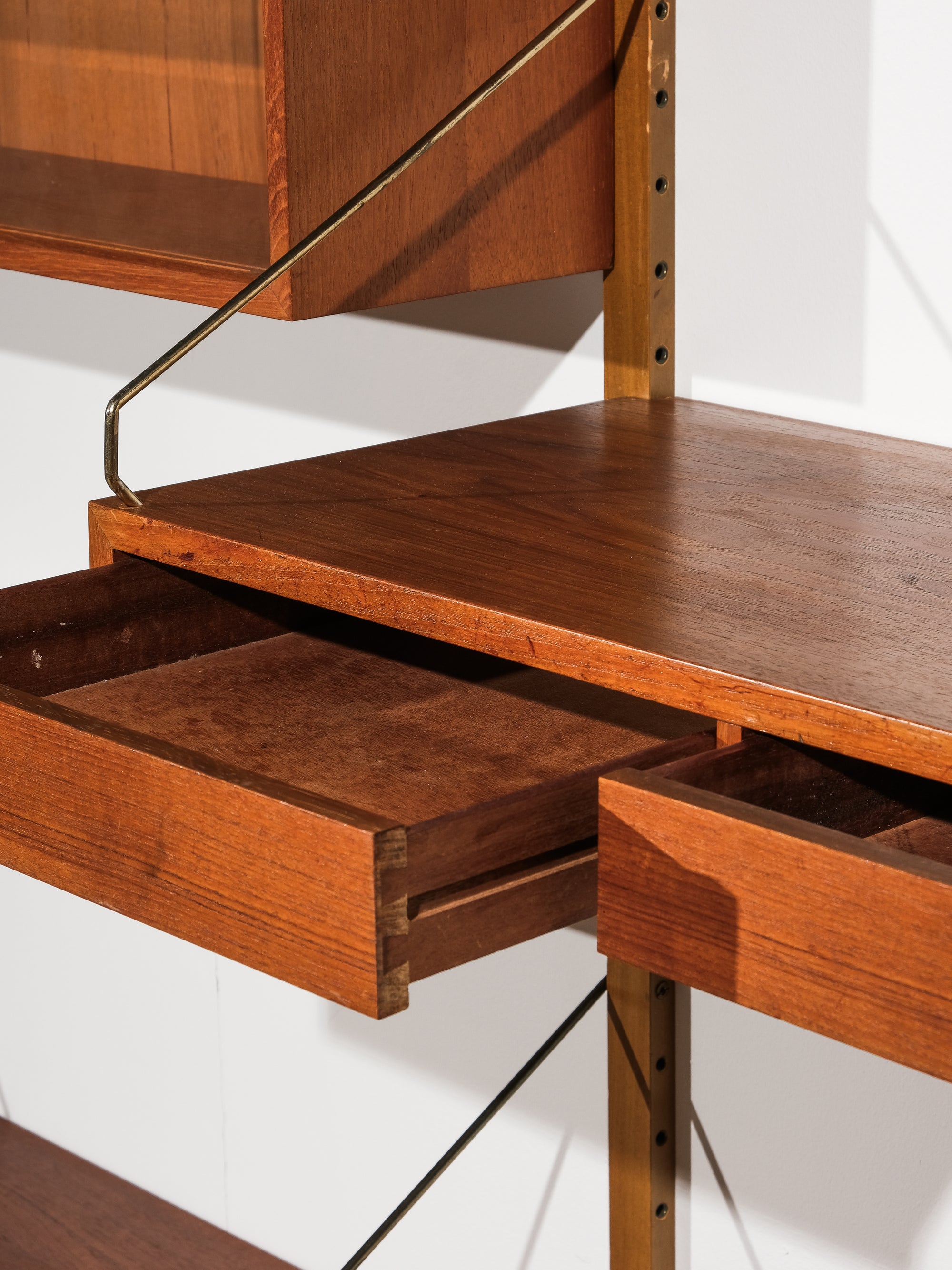 Large &quot;Royal System&quot; Teak Wall Unit by Poul Cadovius, 1950s