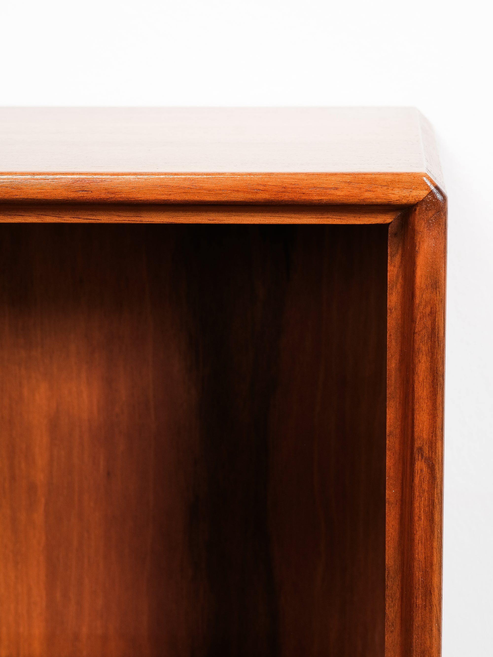 Freestanding Mid-Century Walnut Bookcase, Sweden, 1960s