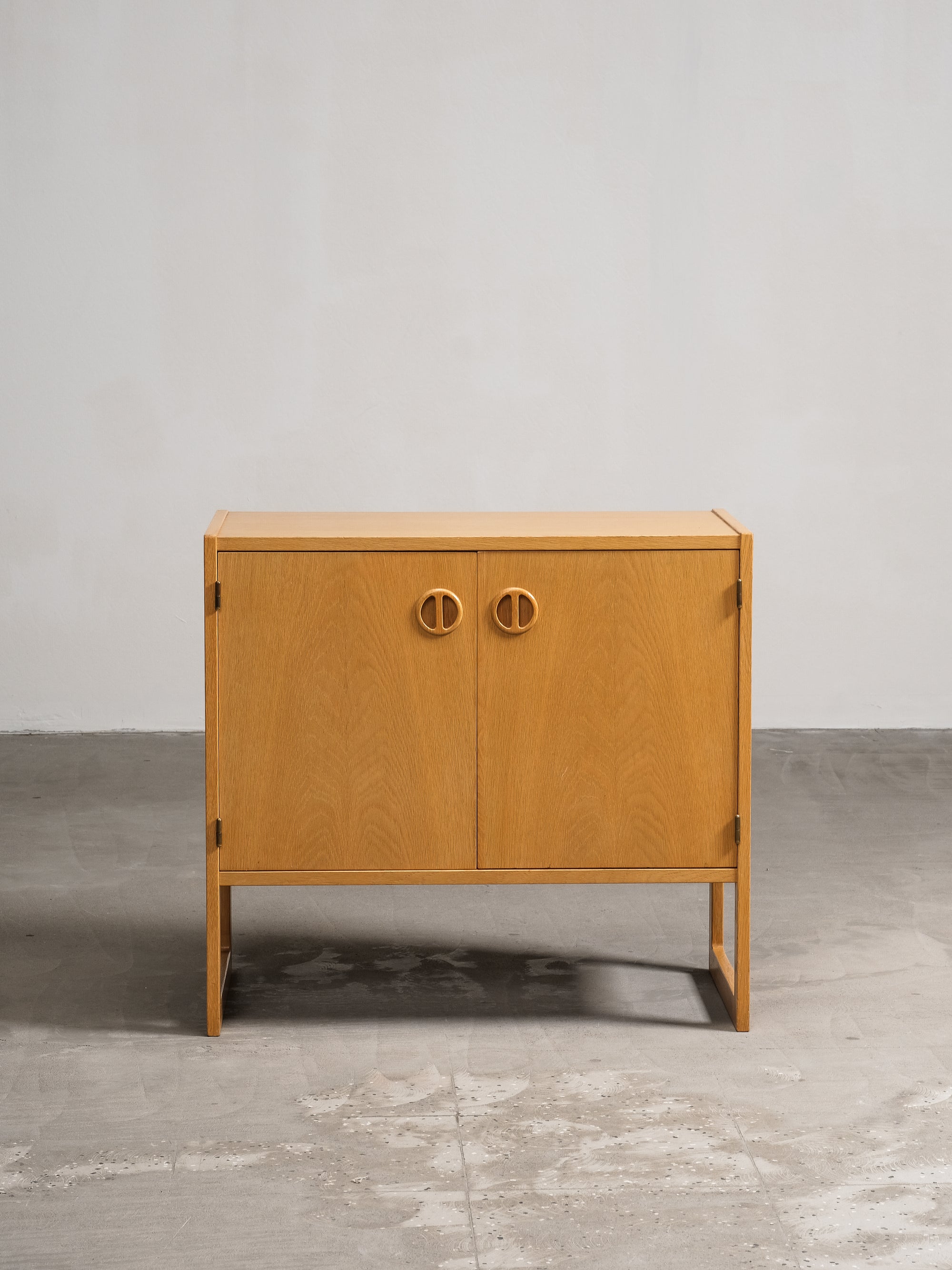 Oak Cabinet Model &#39;Domino&#39; by Arne Wahl Iversen for IKEA, Sweden, 1960s