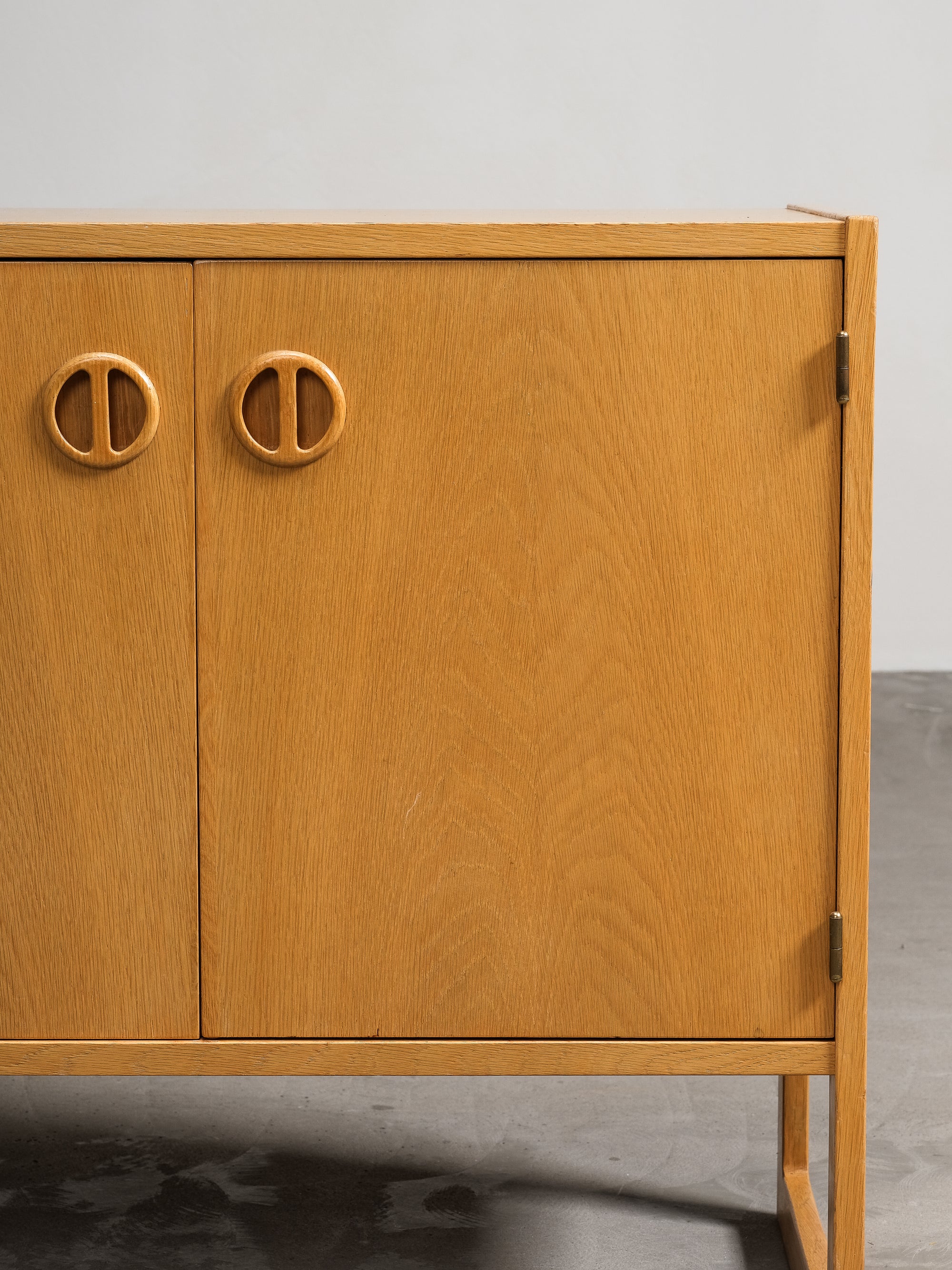 Oak Cabinet Model &#39;Domino&#39; by Arne Wahl Iversen for IKEA, Sweden, 1960s