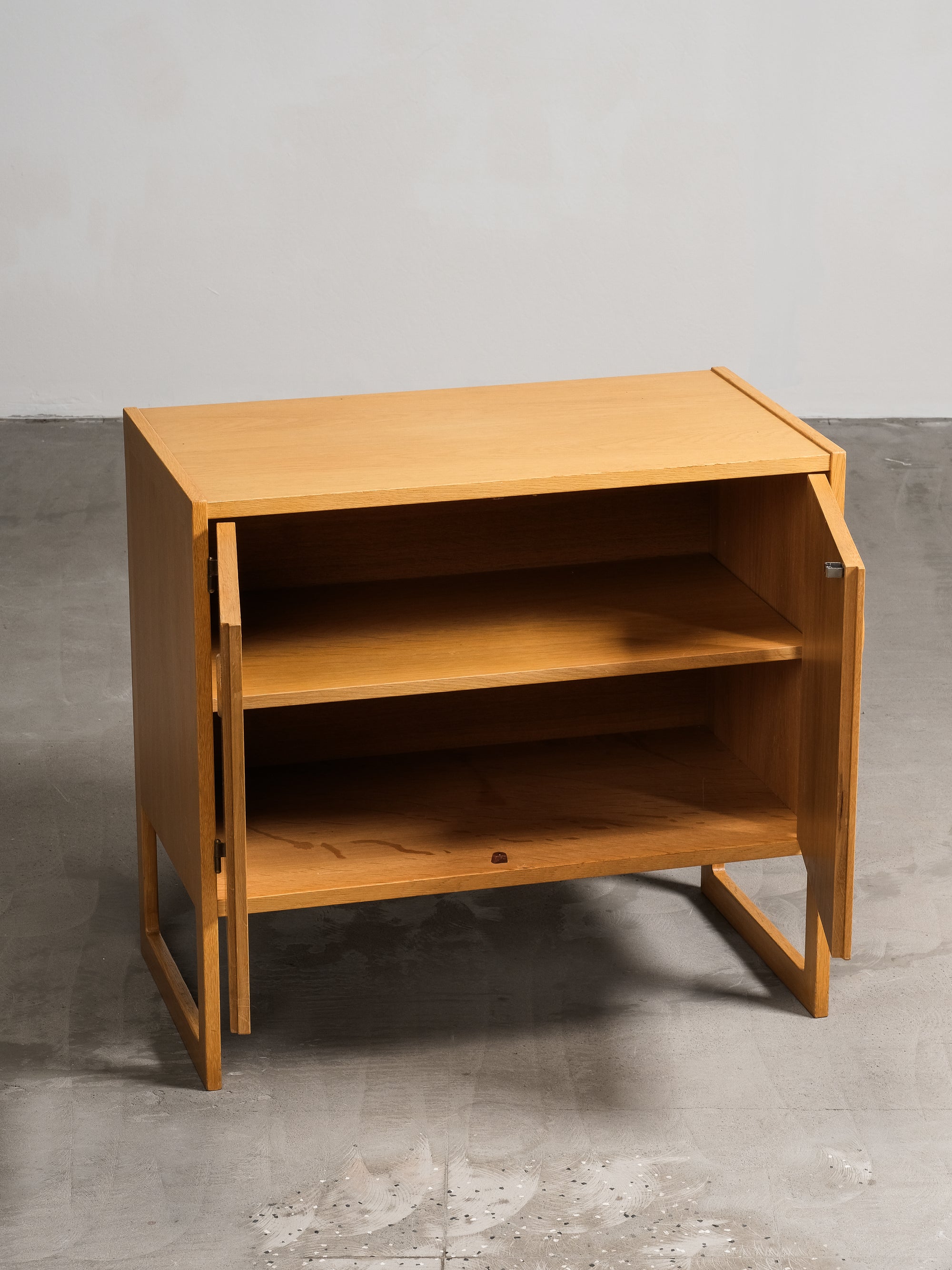 Oak Cabinet Model &#39;Domino&#39; by Arne Wahl Iversen for IKEA, Sweden, 1960s