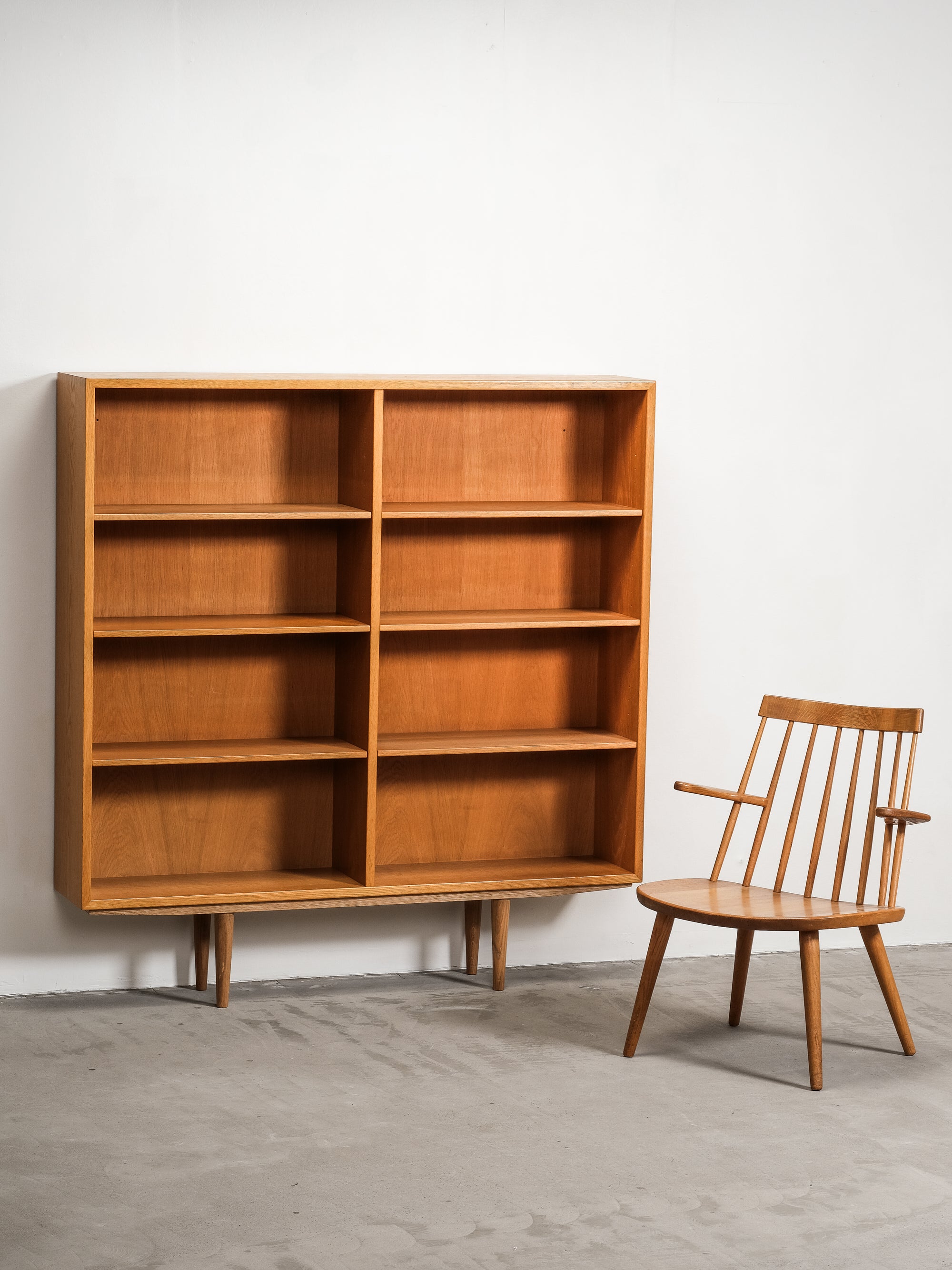 Oak Bookcase by Børge Mogensen for Karl Andersson &amp; Söner, Sweden, 1960s **ON HOLD**