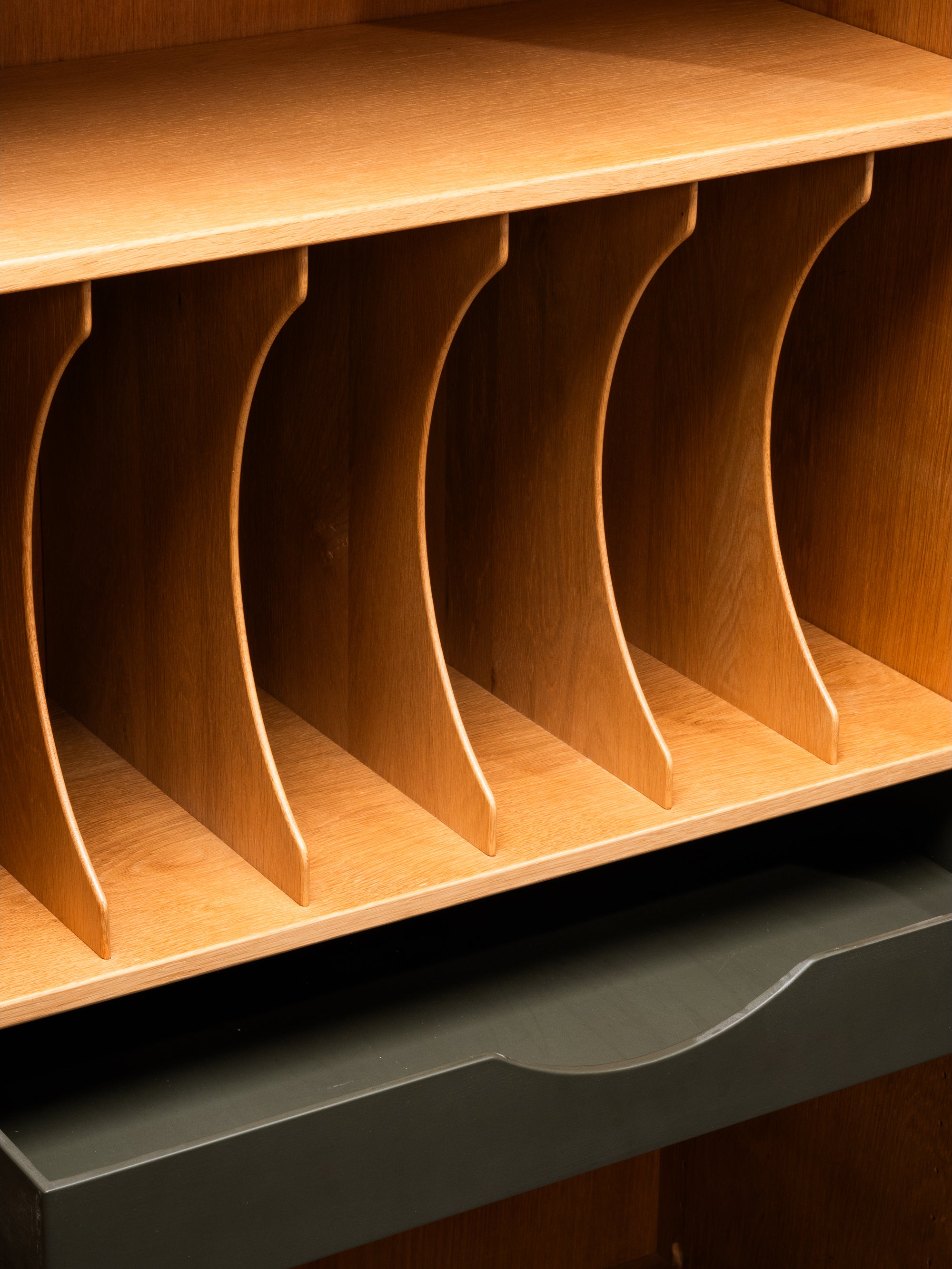 Oak Bookcase by Børge Mogensen for Karl Andersson &amp; Söner, Sweden, 1960s