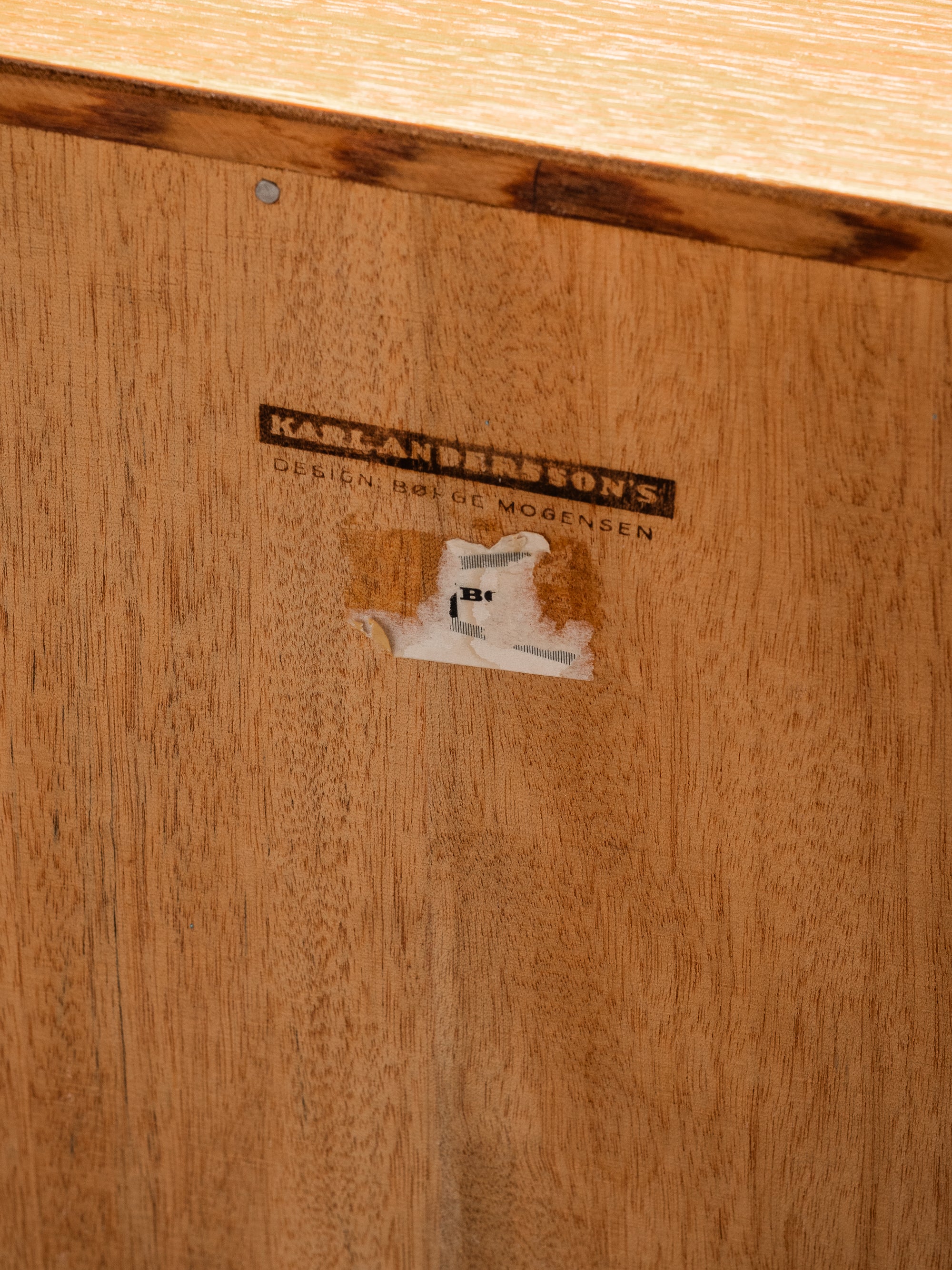 Oak &amp; Teak Sideboard by Børge Mogensen for Karl Andersson &amp; Söner, Sweden, 1960s