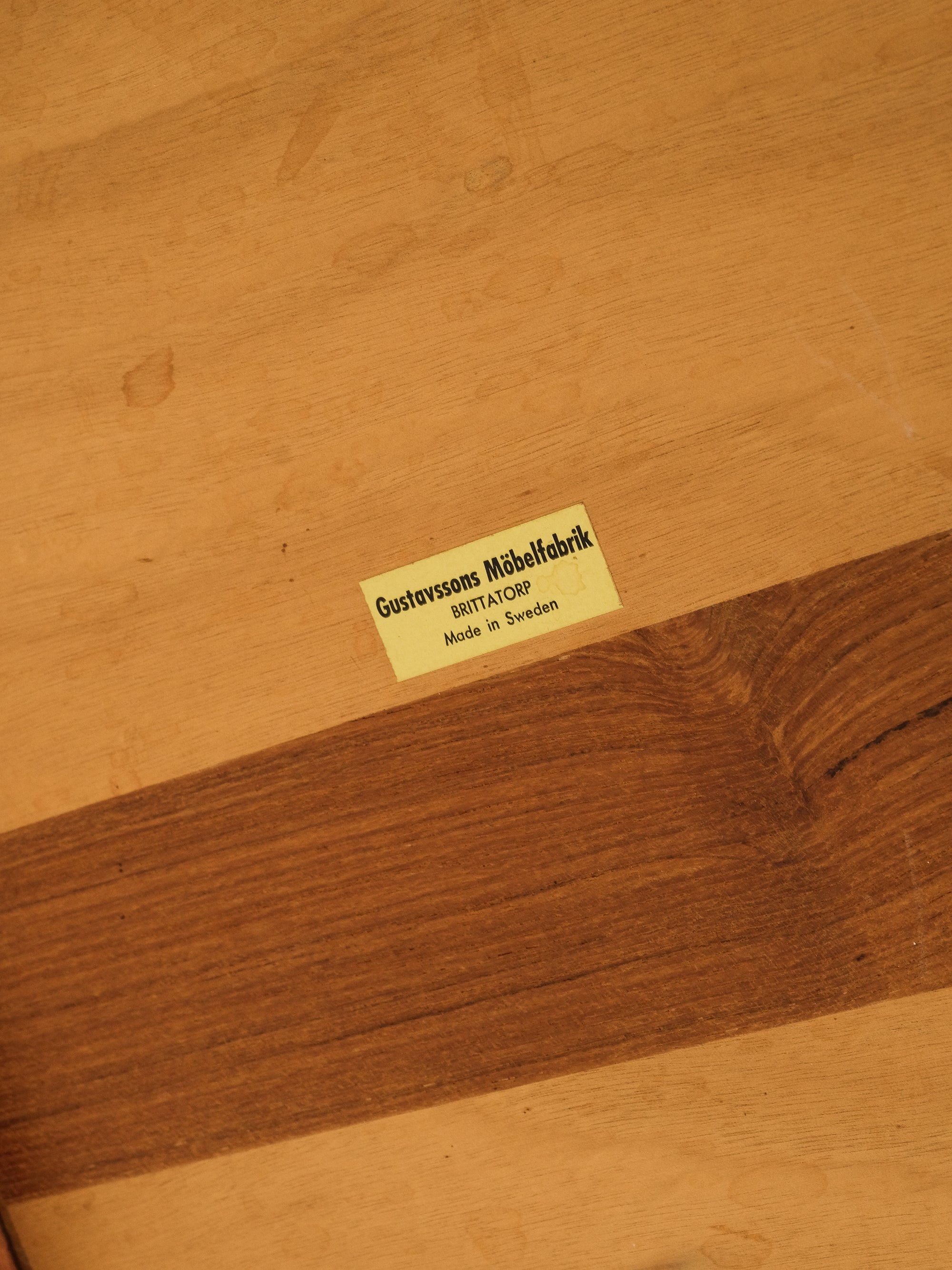 Teak Serving Trolley by Gustavssons Möbelfabrik,1960s