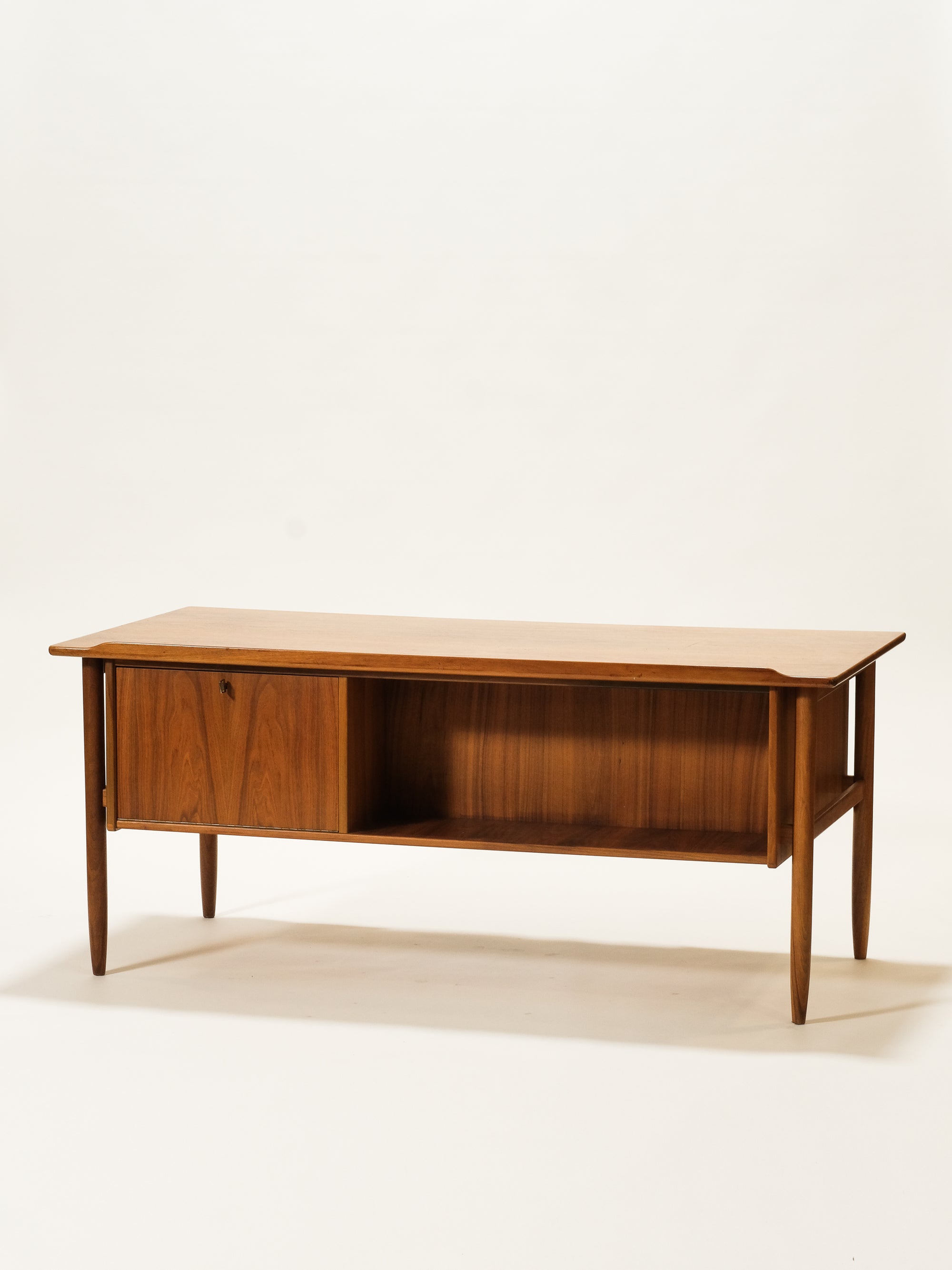 Mid-Century Teak Desk by Ib Kofod-Larsen, Denmark, 1960s