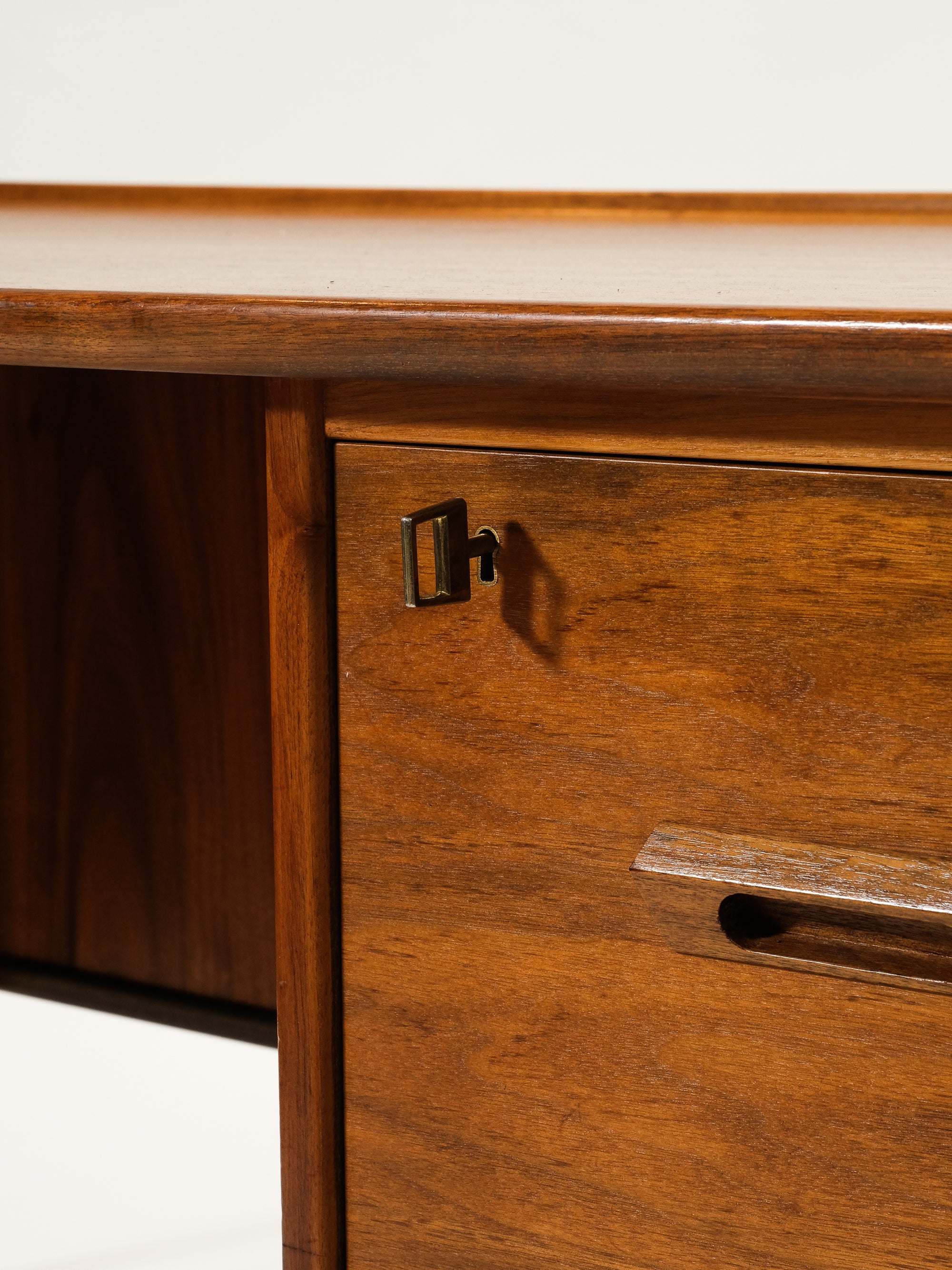 Mid-Century Teak Desk by Ib Kofod-Larsen, Denmark, 1960s