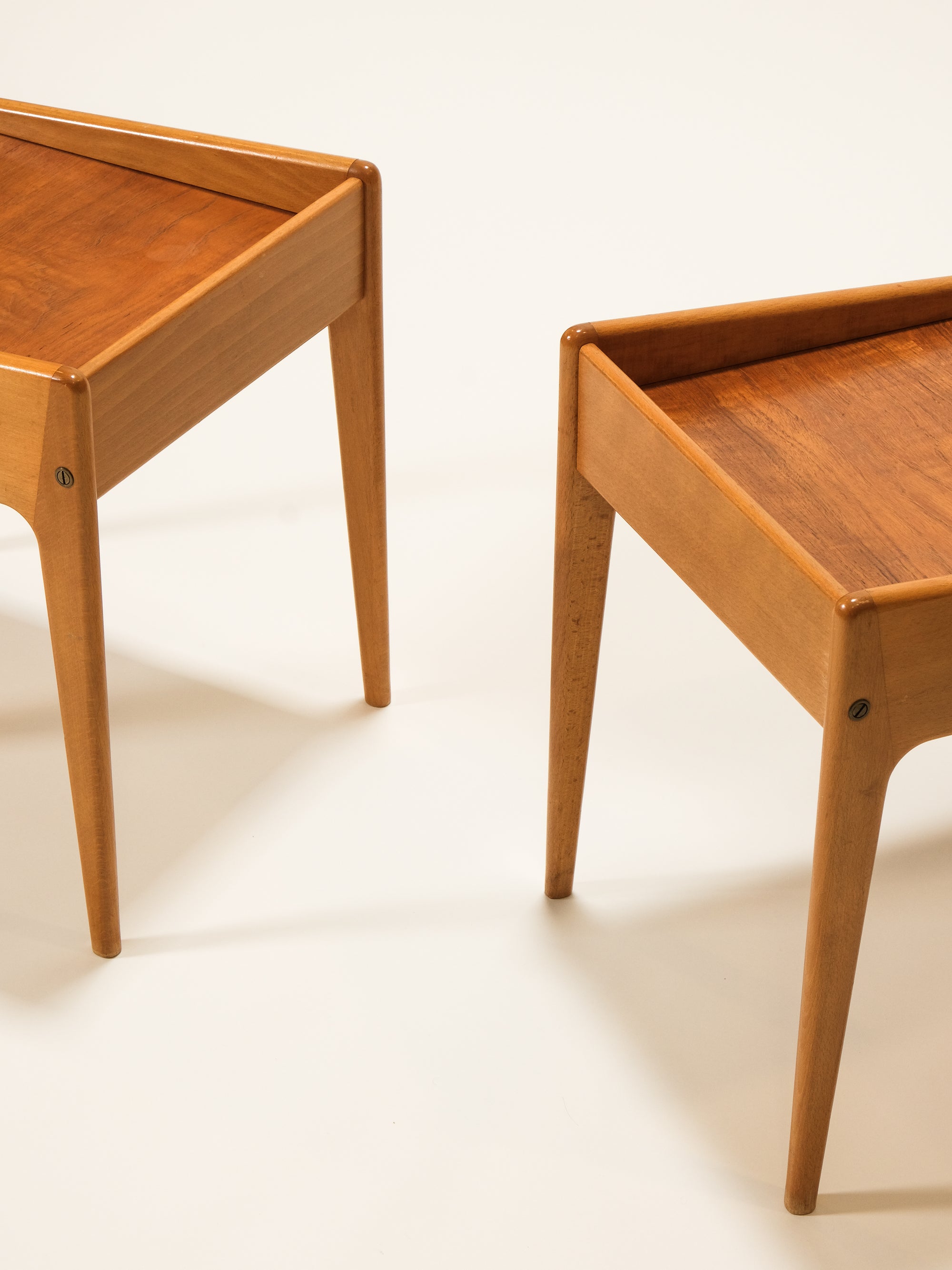 Bedside Tables by Kurt Østervig, Denmark, 1960s, Set of 2