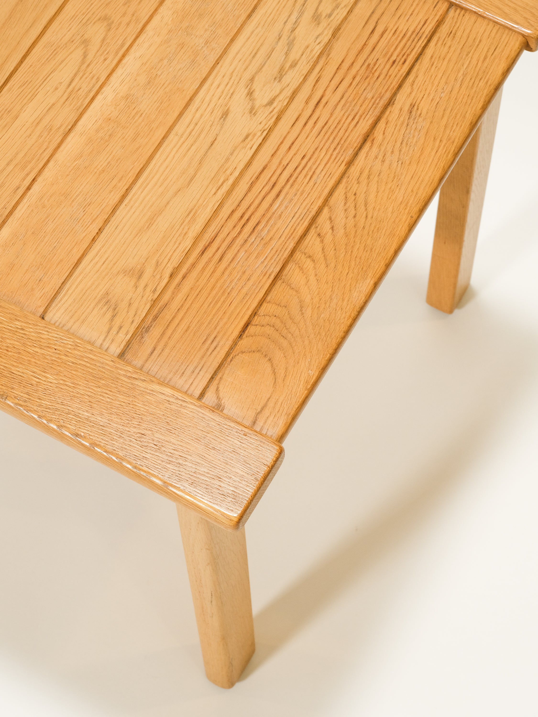 Oak Side Table / Bench by Ingvar Andersson for Averskogs Möbelfabrik, Lammhult, 1960s