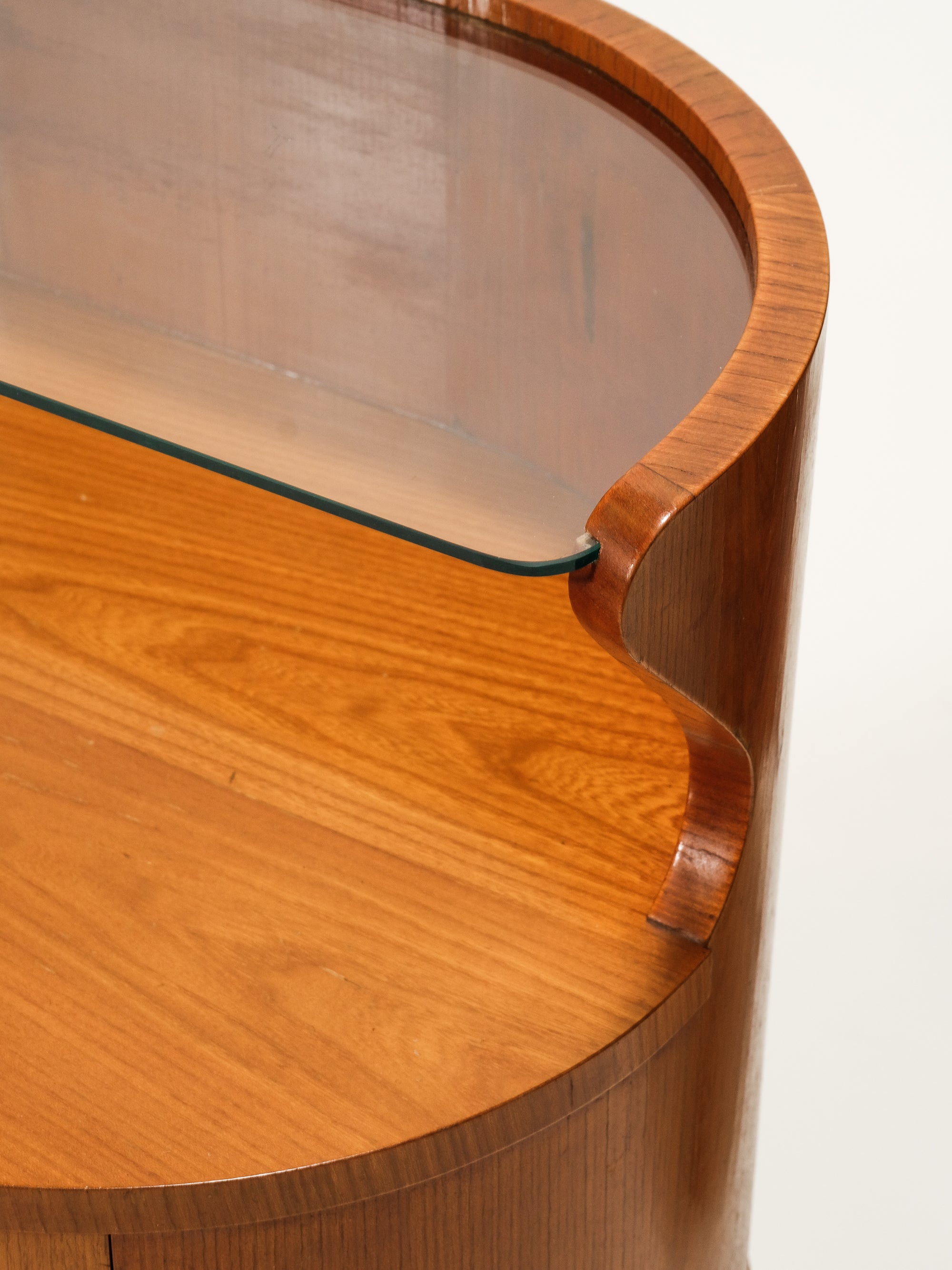 Pair of Scandinavian Art Deco / Funkis Bedside Tables, 1940s
