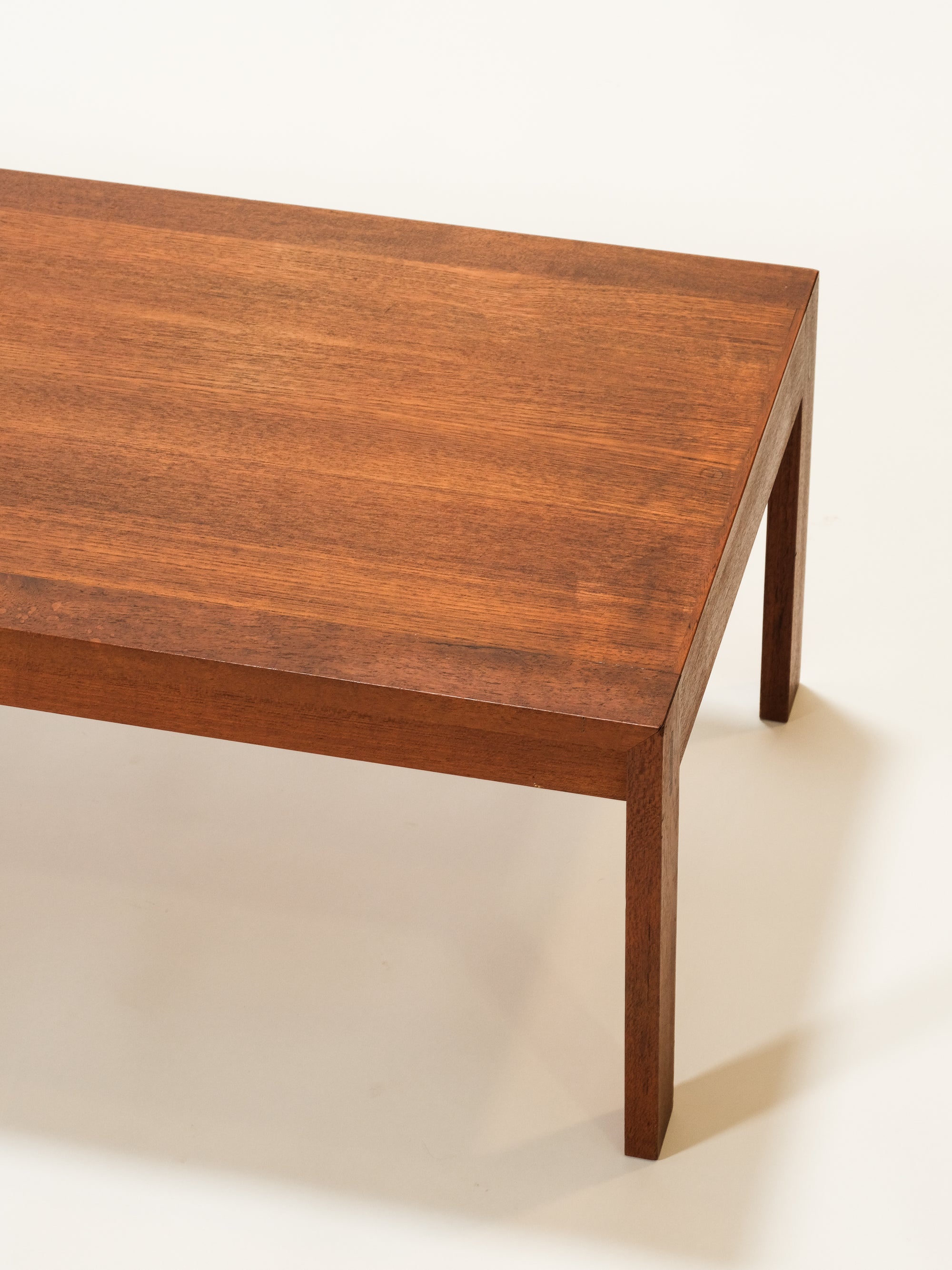 Scandinavian Mid-Century Low Teak Coffee Table