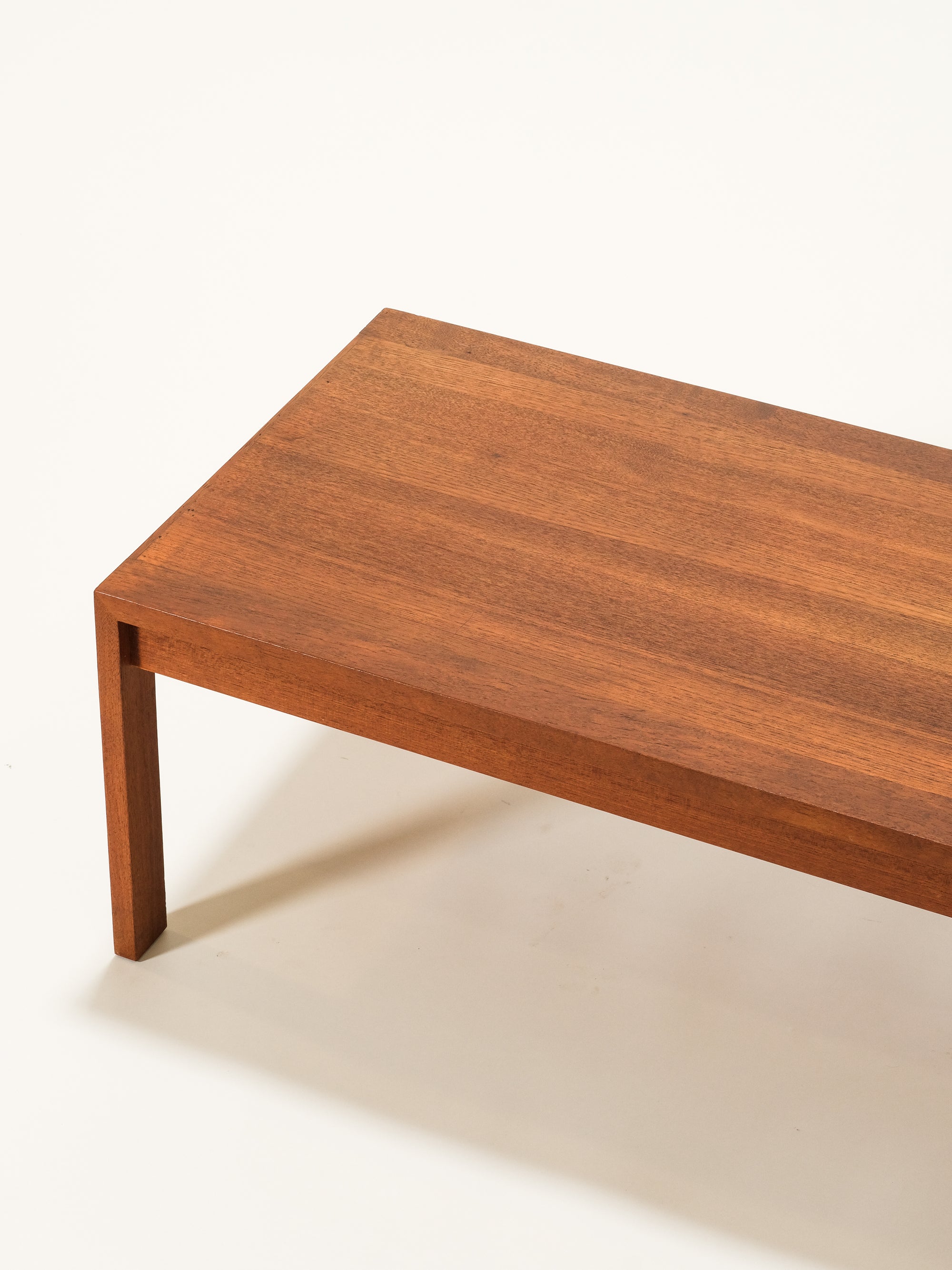 Scandinavian Mid-Century Low Teak Coffee Table