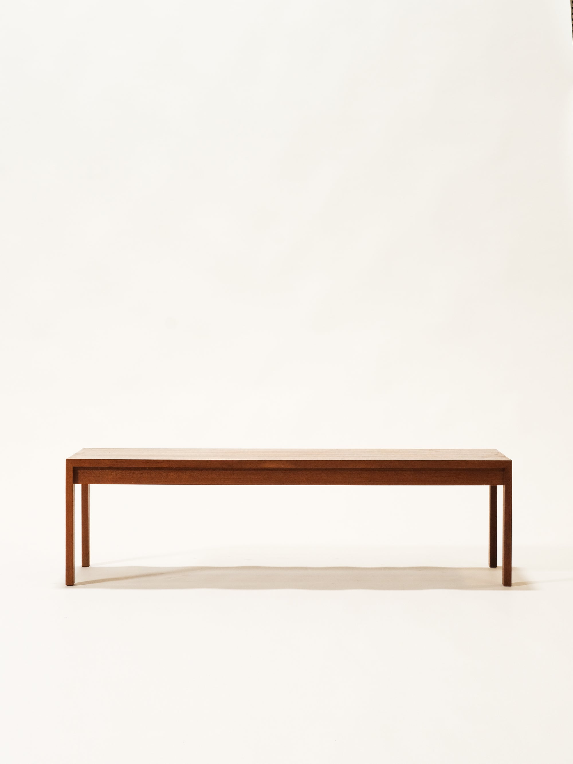 Scandinavian Mid-Century Low Teak Coffee Table