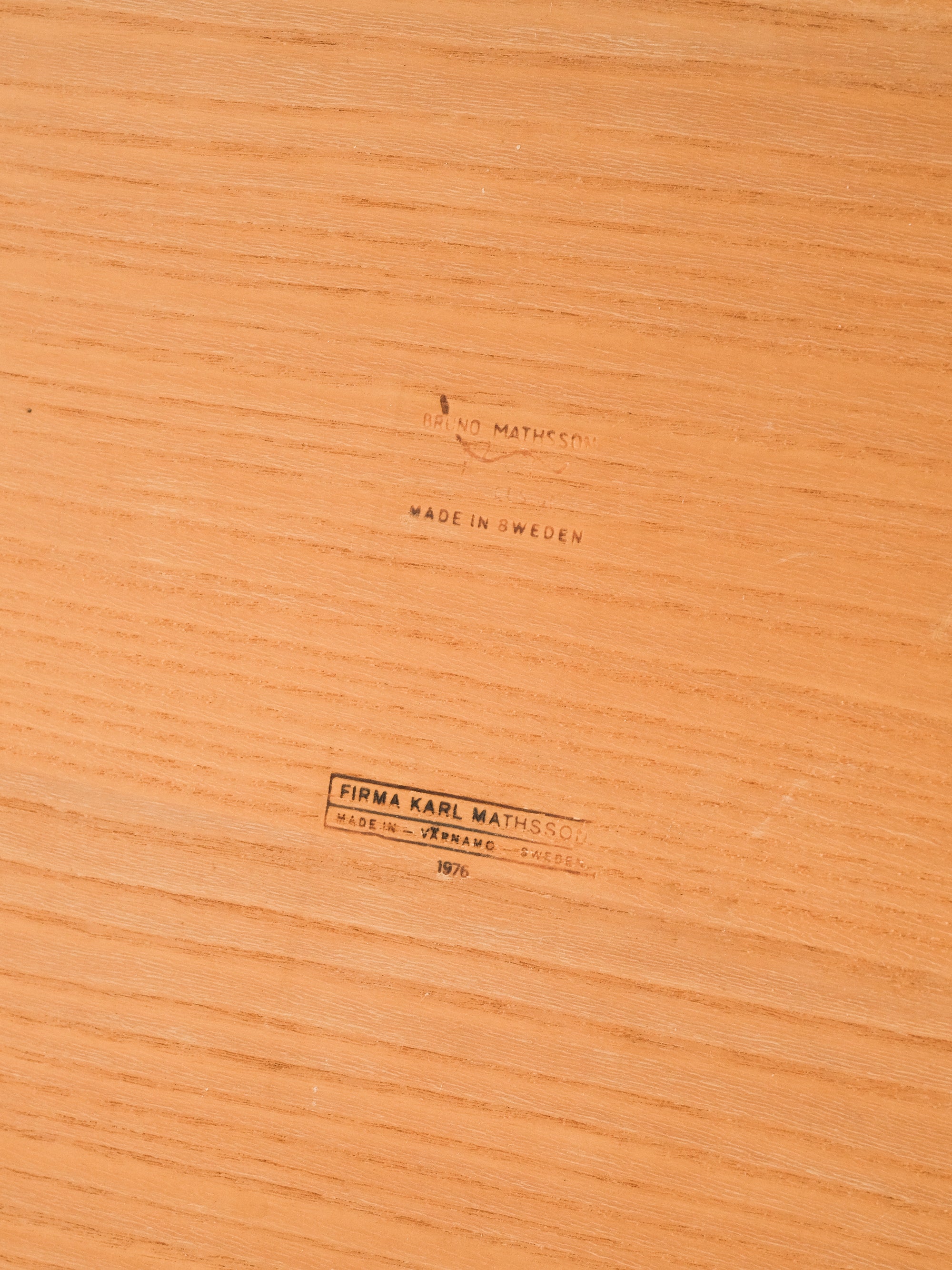 Model “Annika” Coffee Table by Bruno Mathsson for Karl Mathsson, Sweden, 1970’s