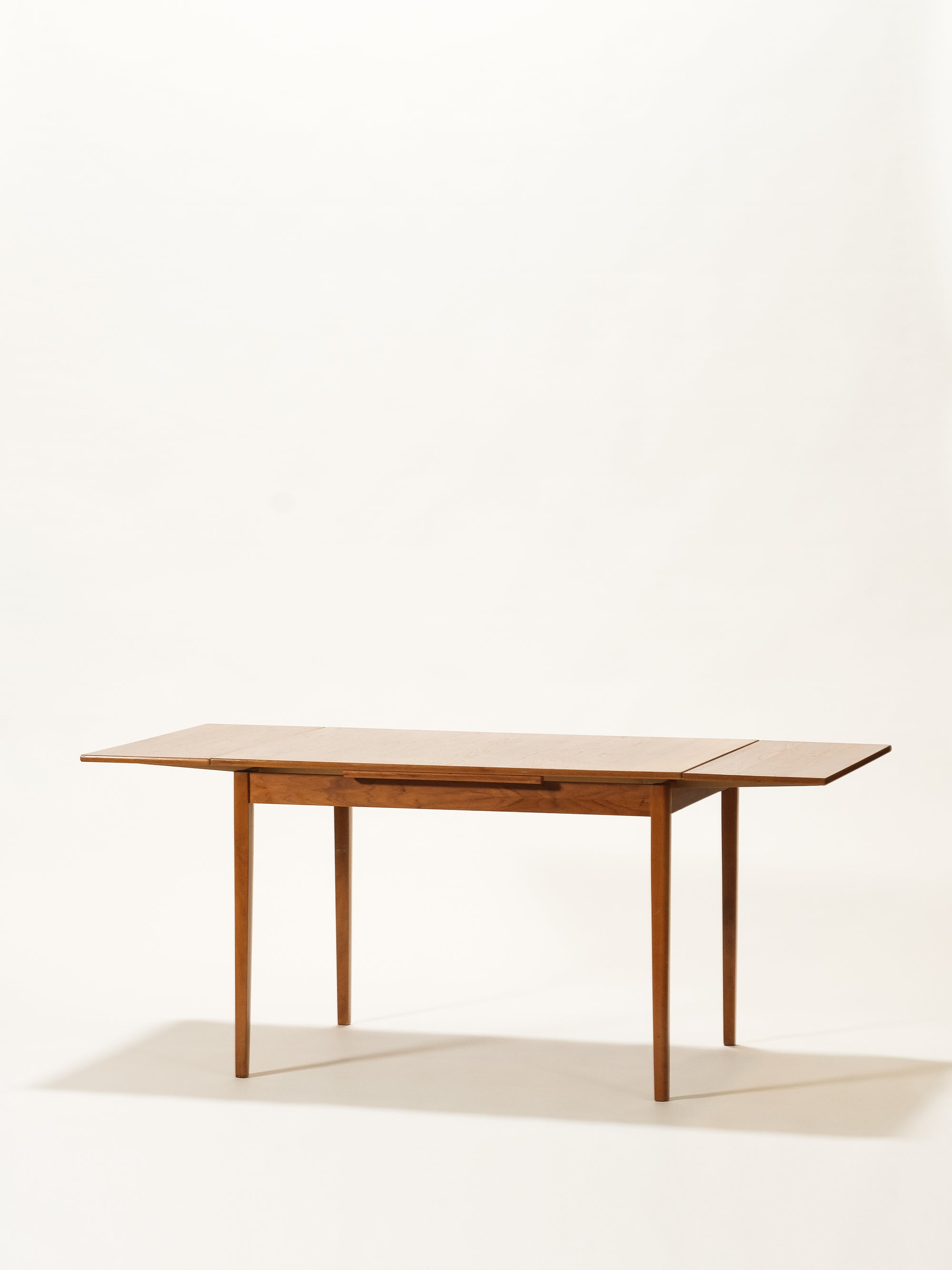 Scandinavian Teak Extendable Dining Table, 1960s