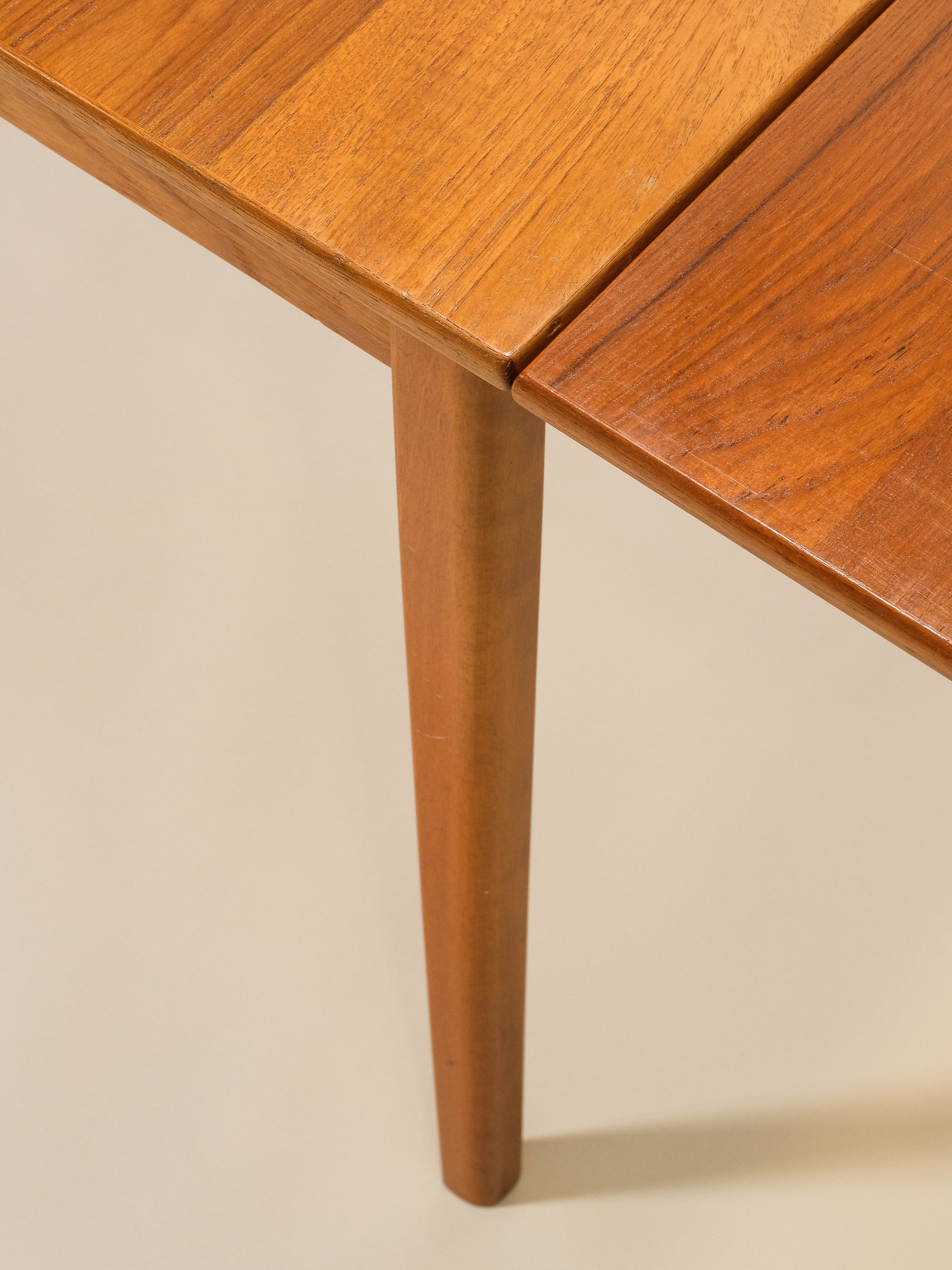 Scandinavian Teak Extendable Dining Table, 1960s