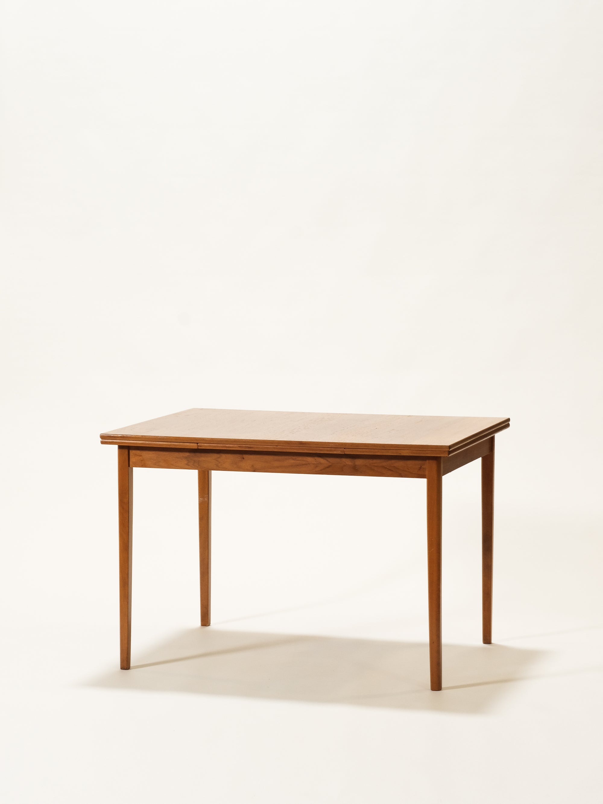 Scandinavian Teak Extendable Dining Table, 1960s