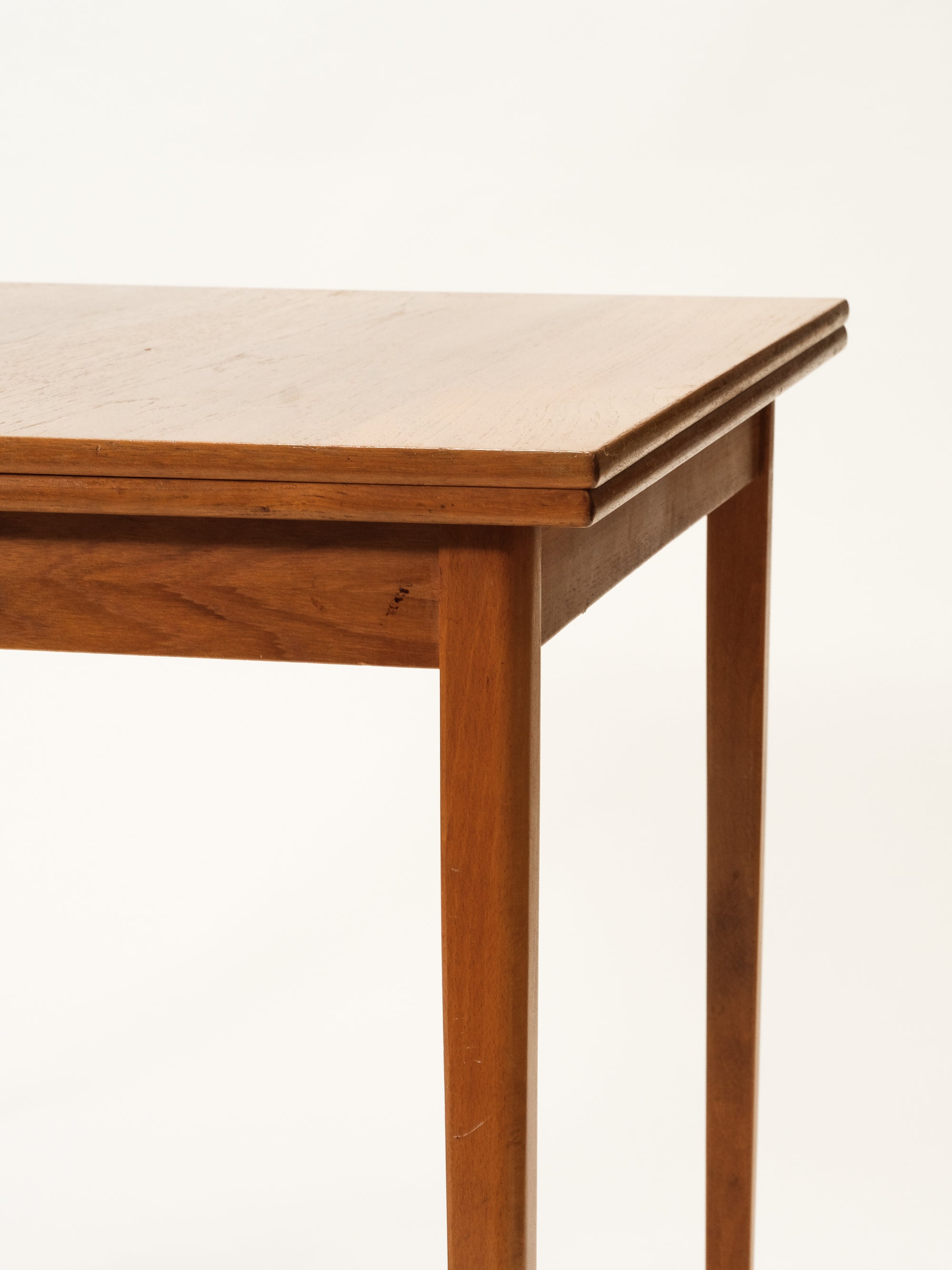 Scandinavian Teak Extendable Dining Table, 1960s