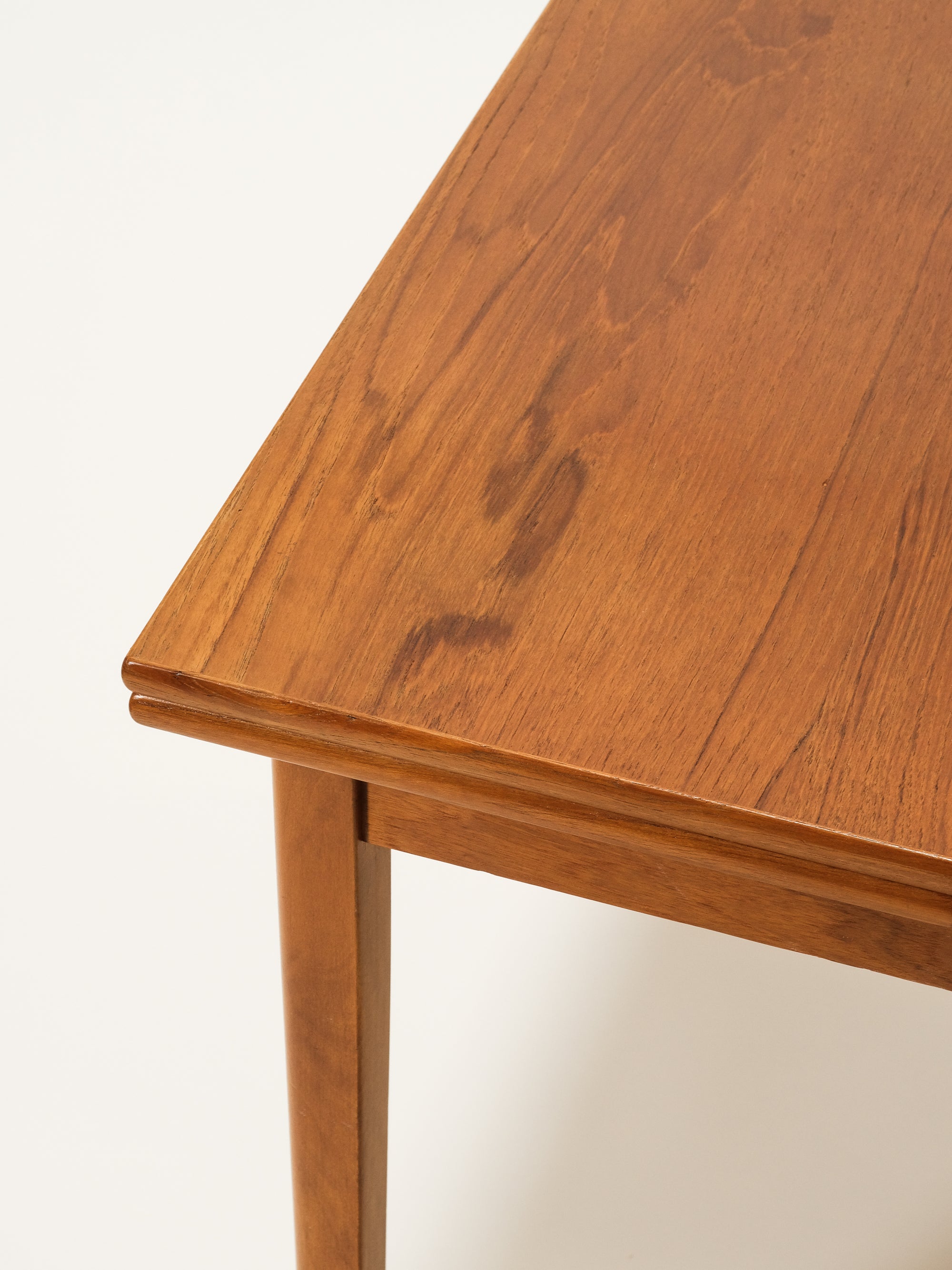 Scandinavian Teak Extendable Dining Table, 1960s