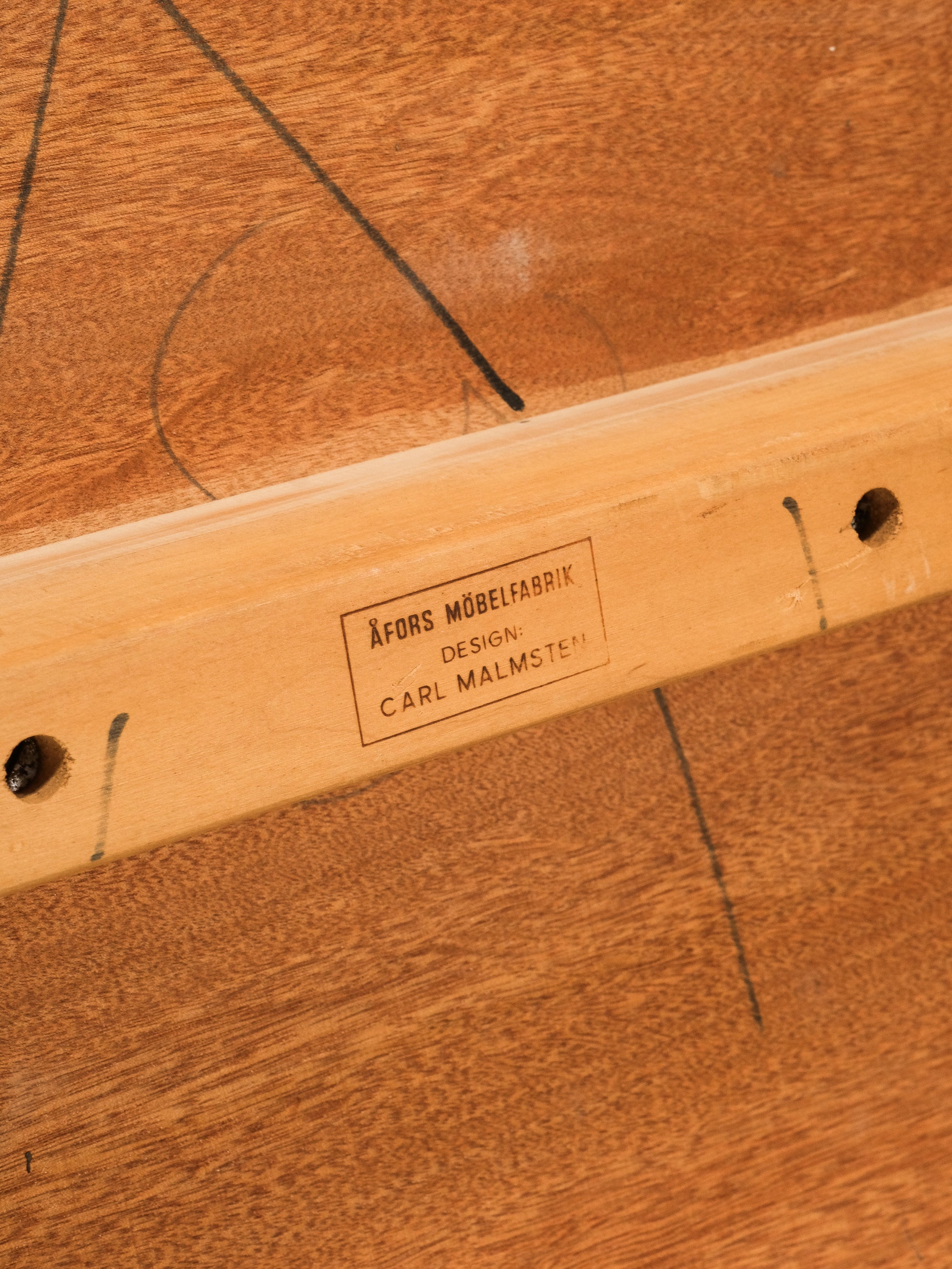 Oak Dining Table Model &quot;Gustavus&quot; by Carl Malmsten, Sweden, 1960s