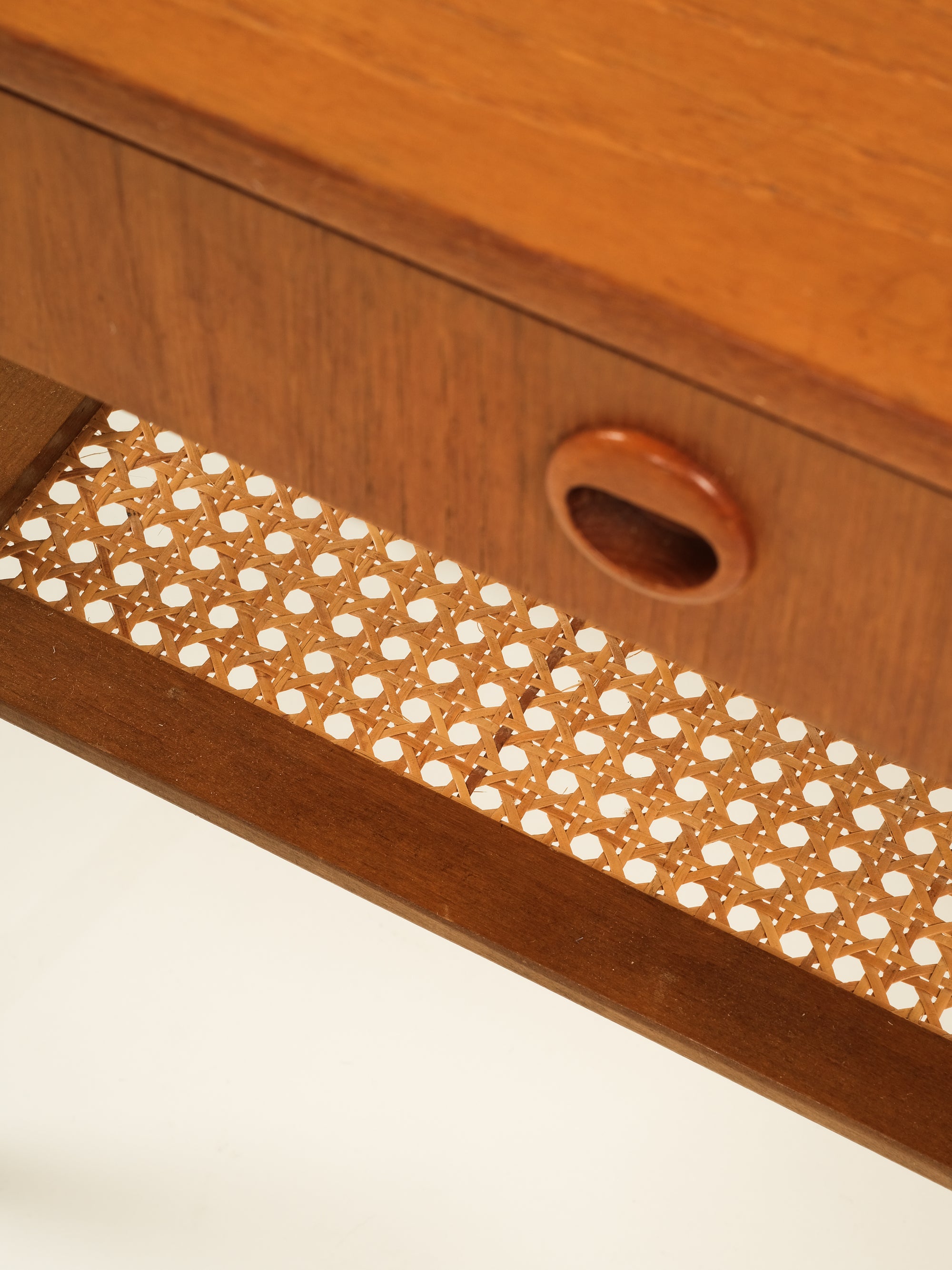 Swedish Mid-Century Teak Bedside Table, 1960s