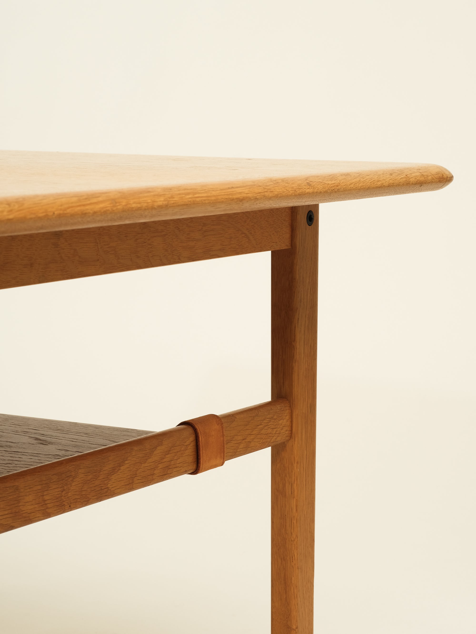 Swedish Mid-Century Oak Coffee Table, 1960s