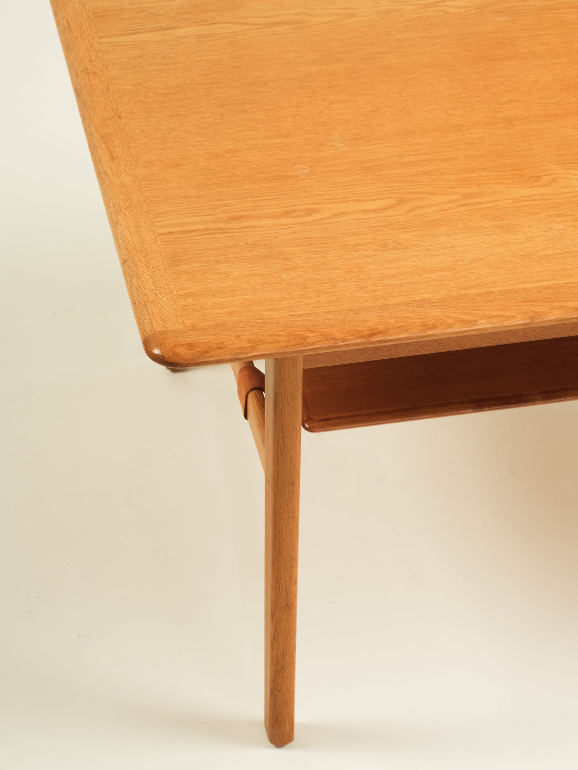 Swedish Mid-Century Oak Coffee Table, 1960s