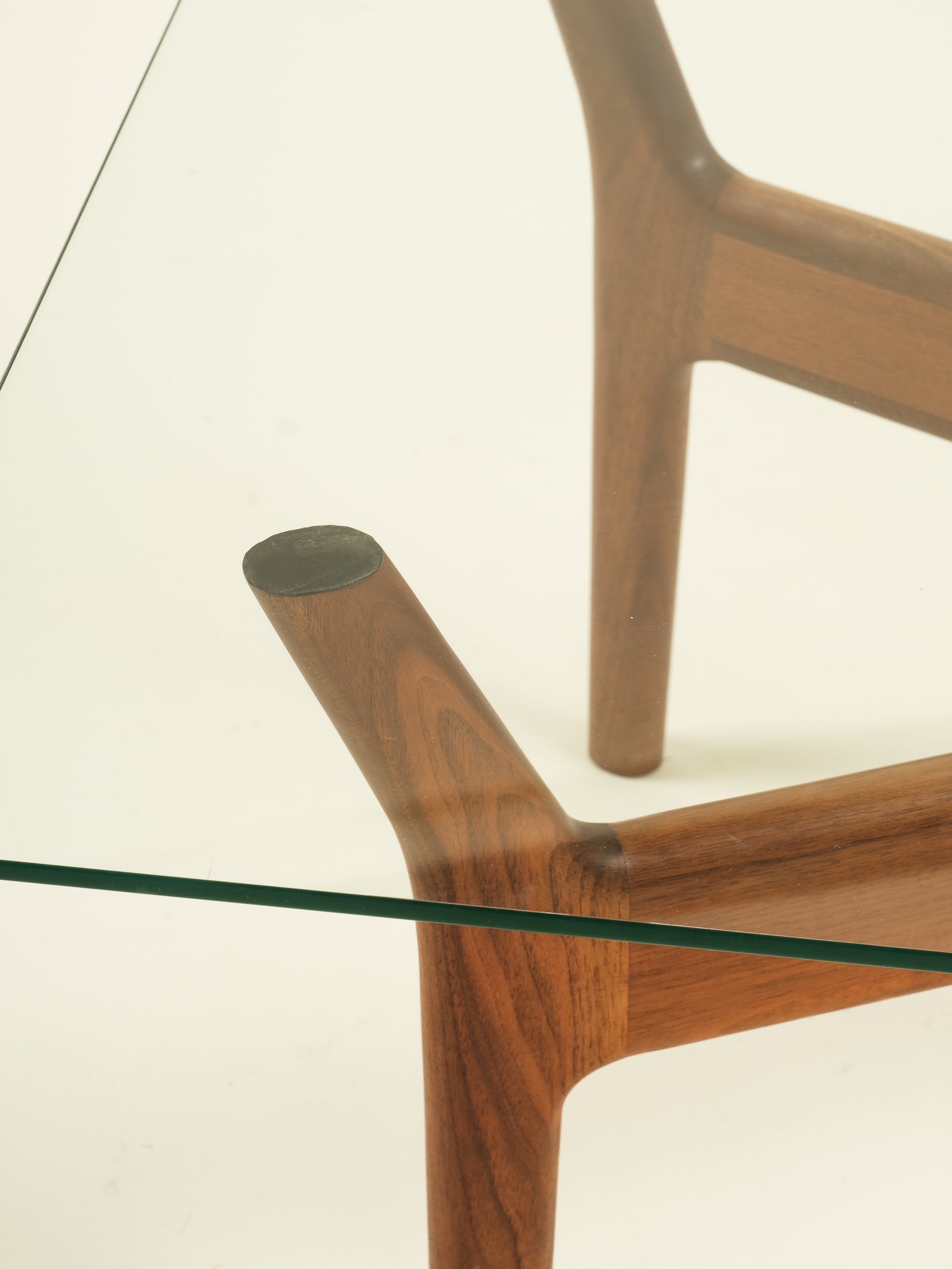&quot;Prisma&quot; Teak &amp; Glass Coffee Table by Alf Svensson for Tingströms, Sweden, 1960s