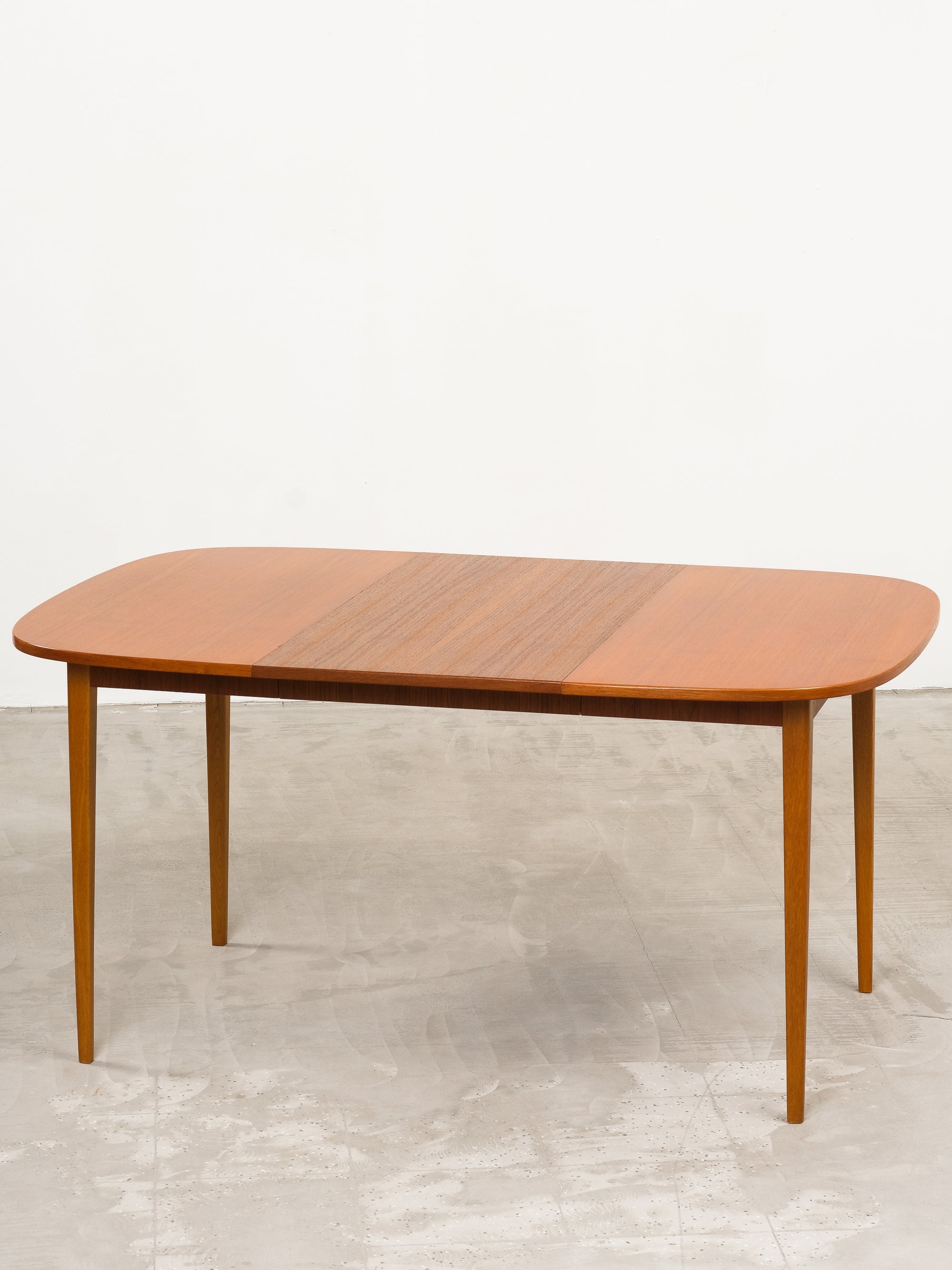 Scandinavian Teak Extendable Dining Table, 1960s