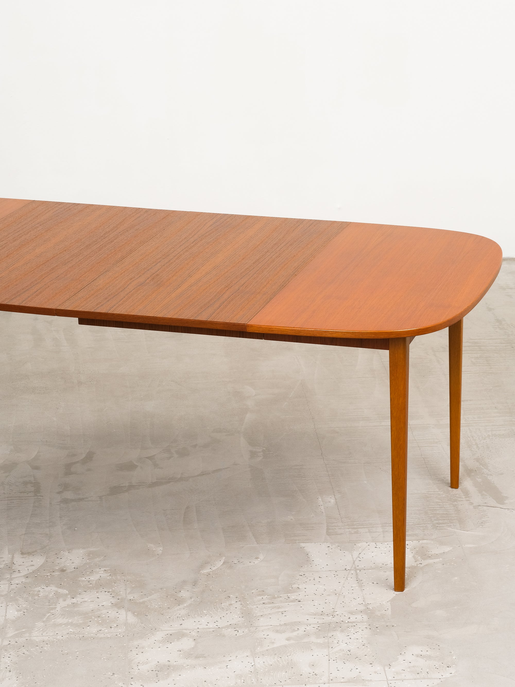 Scandinavian Teak Extendable Dining Table, 1960s