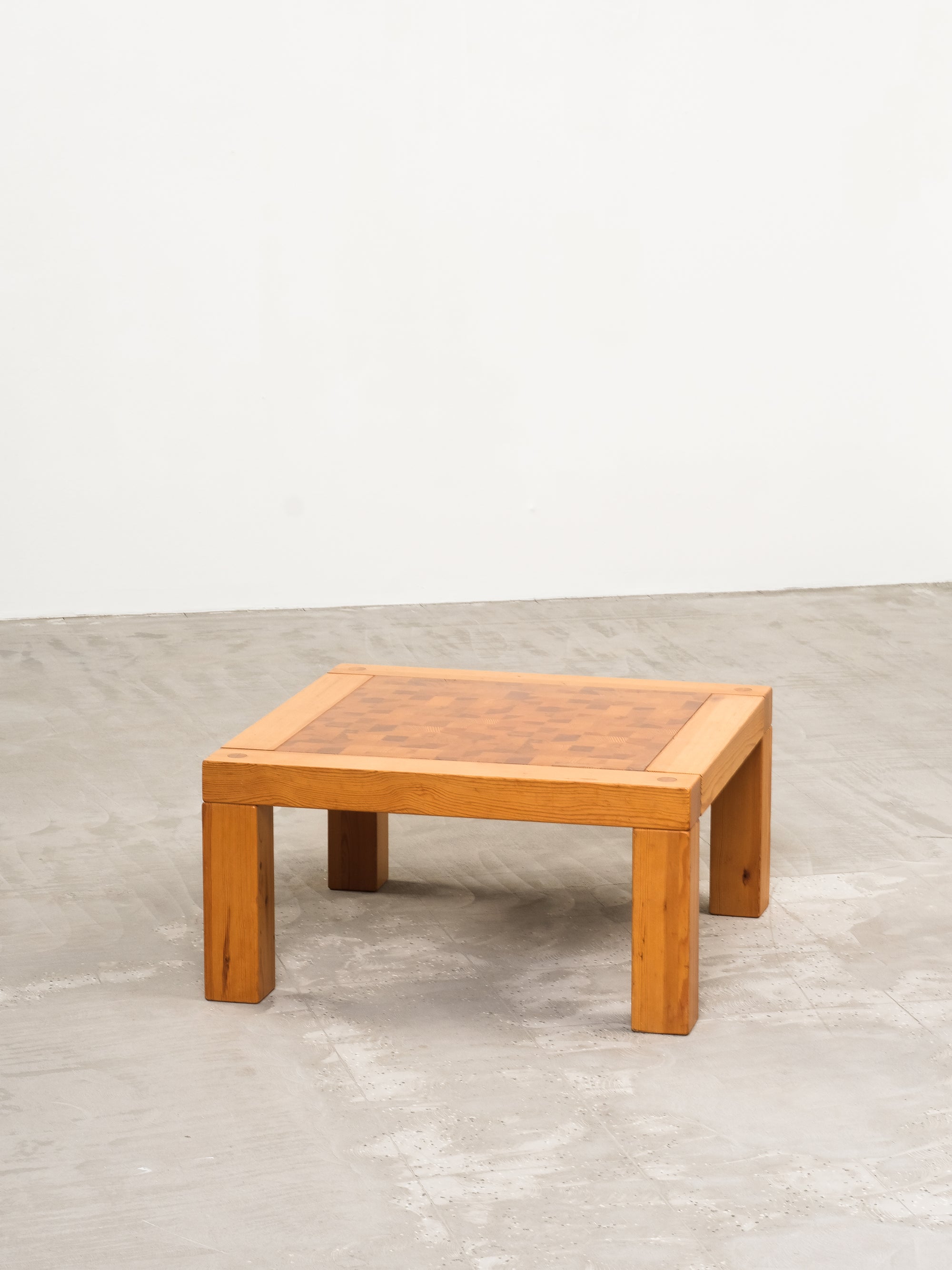 Pine Coffee Table by Jacob Kielland-Brandt, Denmark, 1970s