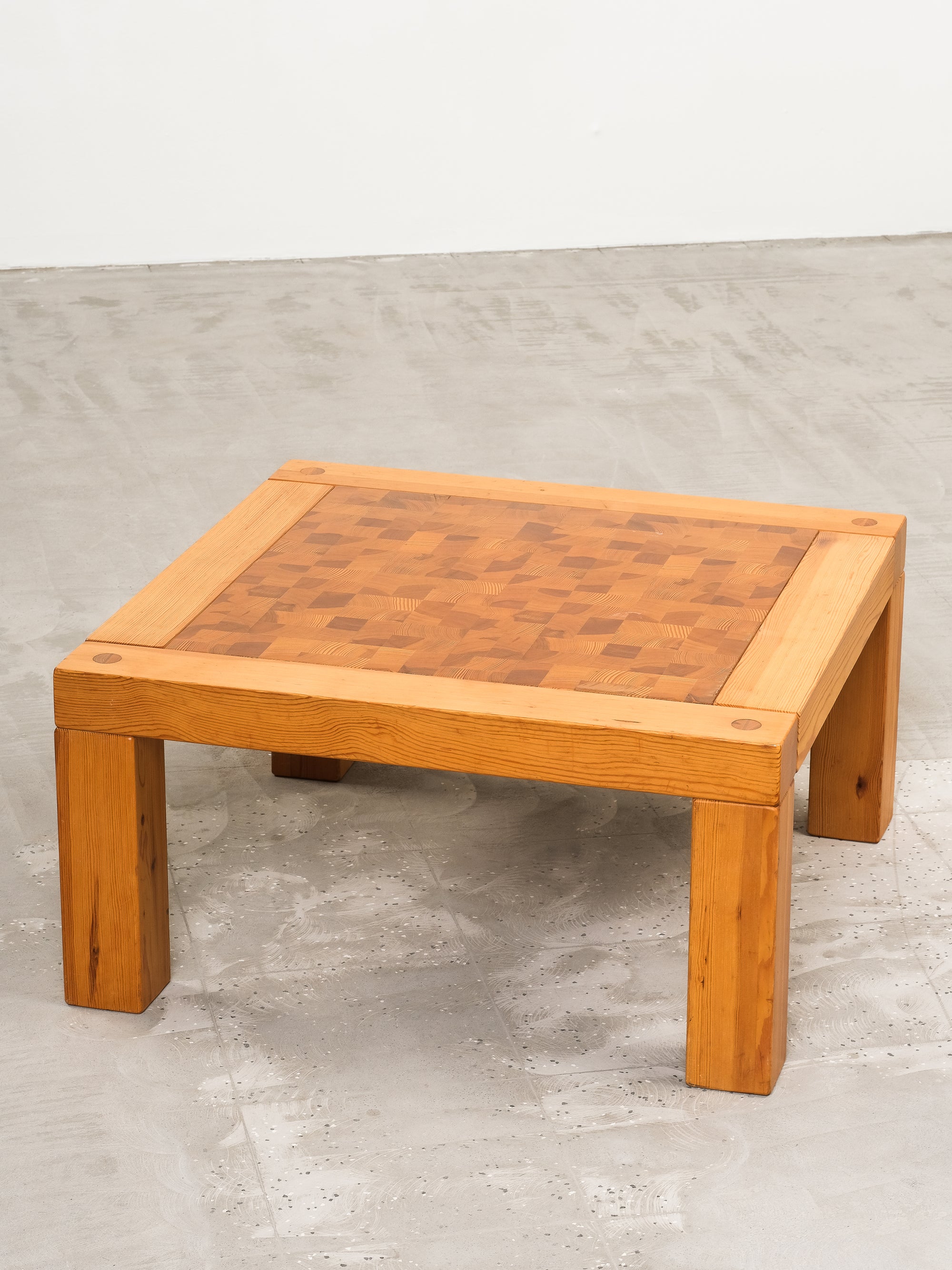 Pine Coffee Table by Jacob Kielland-Brandt, Denmark, 1970s