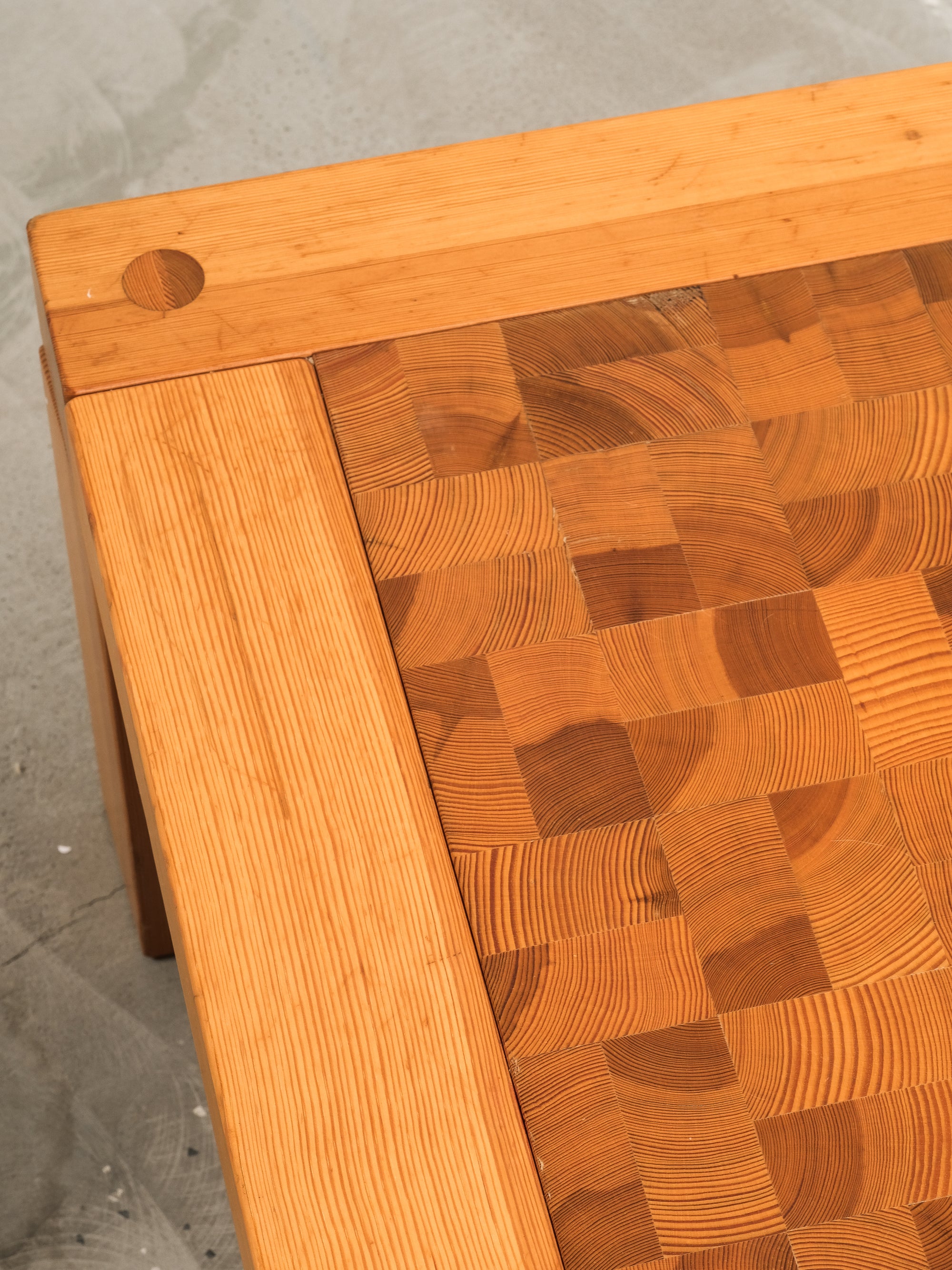 Pine Coffee Table by Jacob Kielland-Brandt, Denmark, 1970s