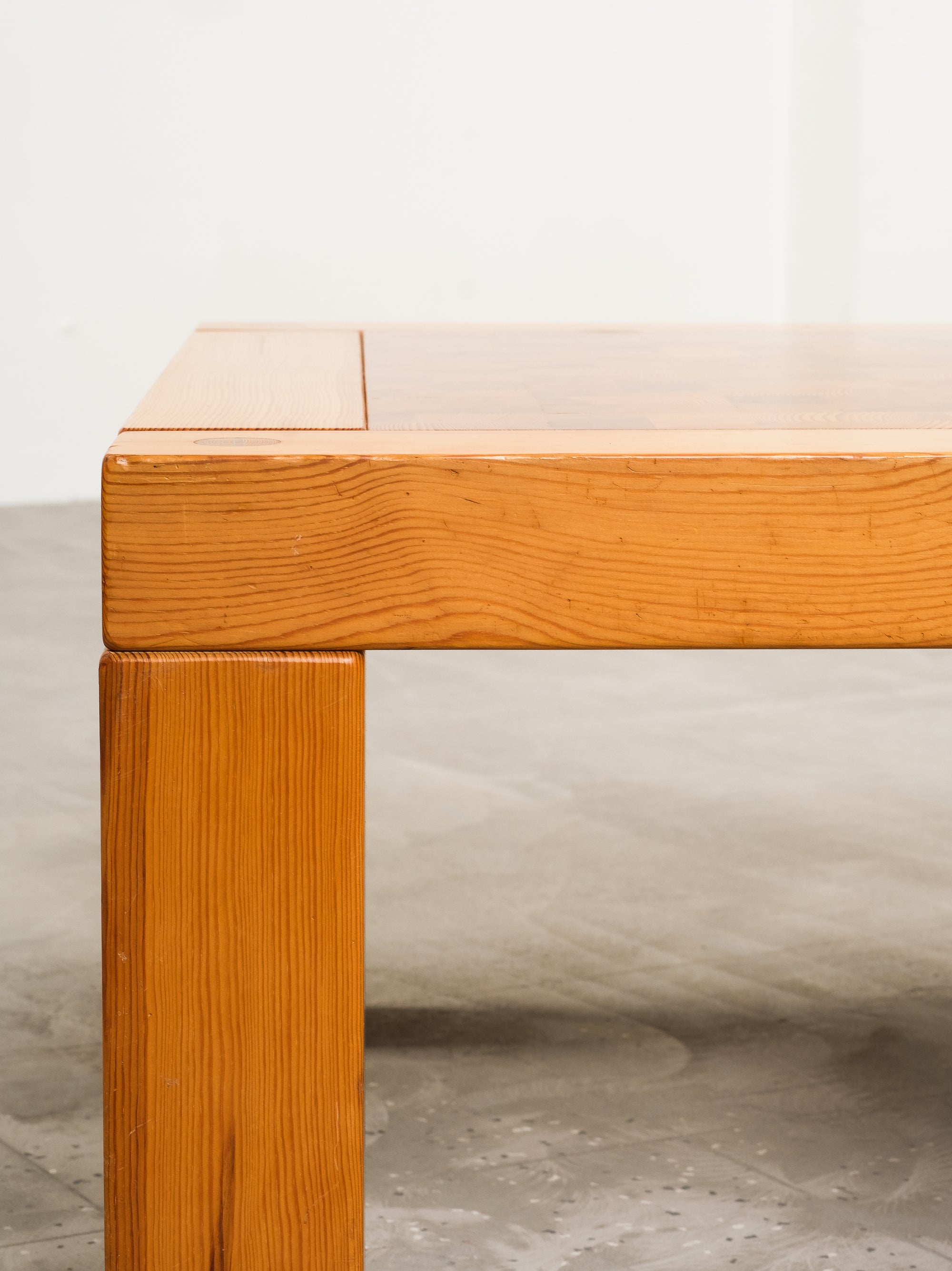 Pine Coffee Table by Jacob Kielland-Brandt, Denmark, 1970s