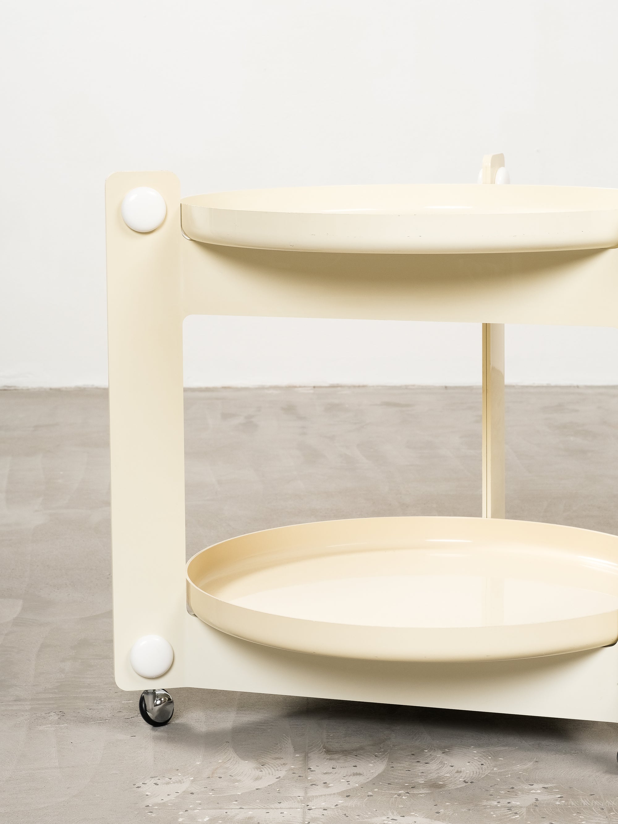 Serving Trolley by Luigi Massoni for Guzzini, 1970s