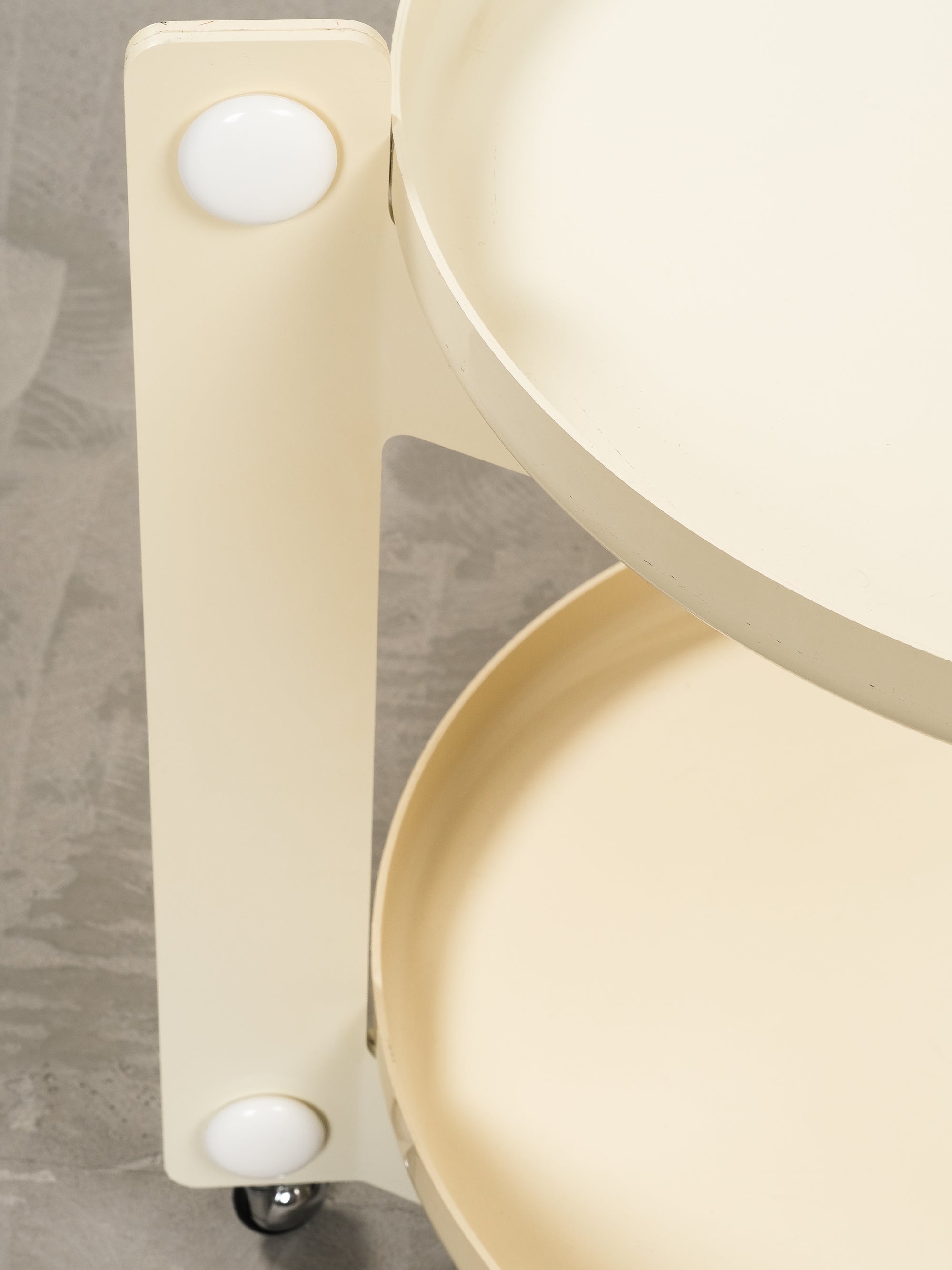 Serving Trolley by Luigi Massoni for Guzzini, 1970s