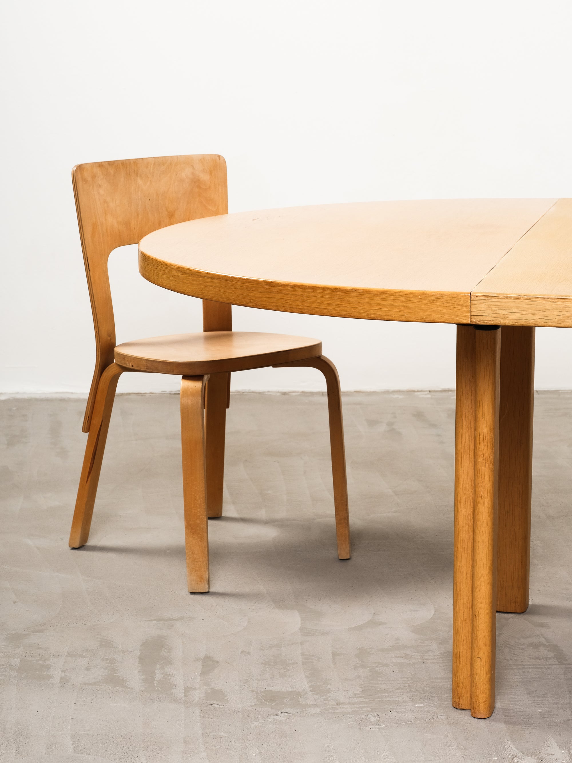 Model H93 Extendable Dining Table by Alvar Aalto for Artek, 1960s/70s