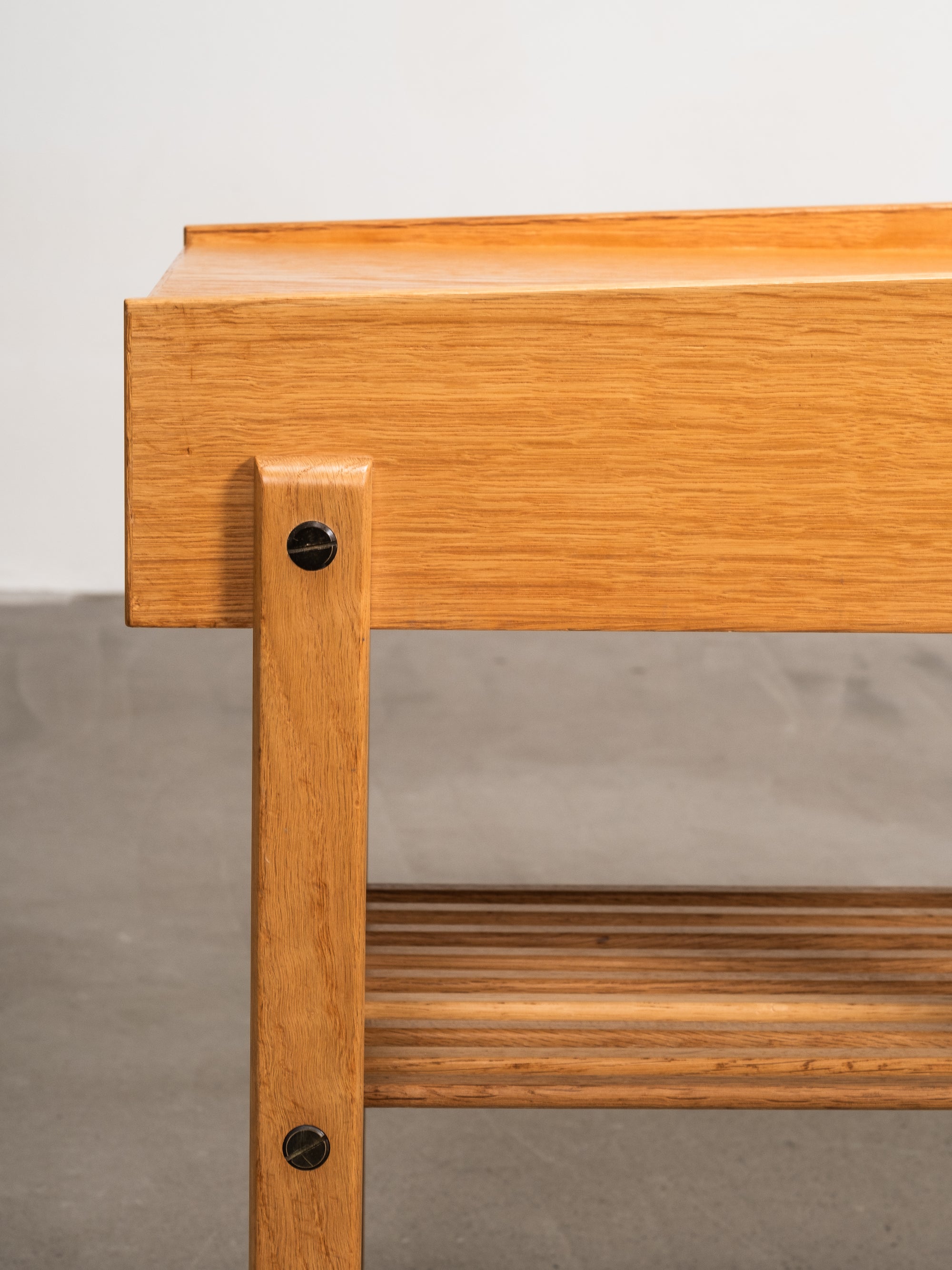 Pair of Scandinavian Oak Bedside Tables, 1960s