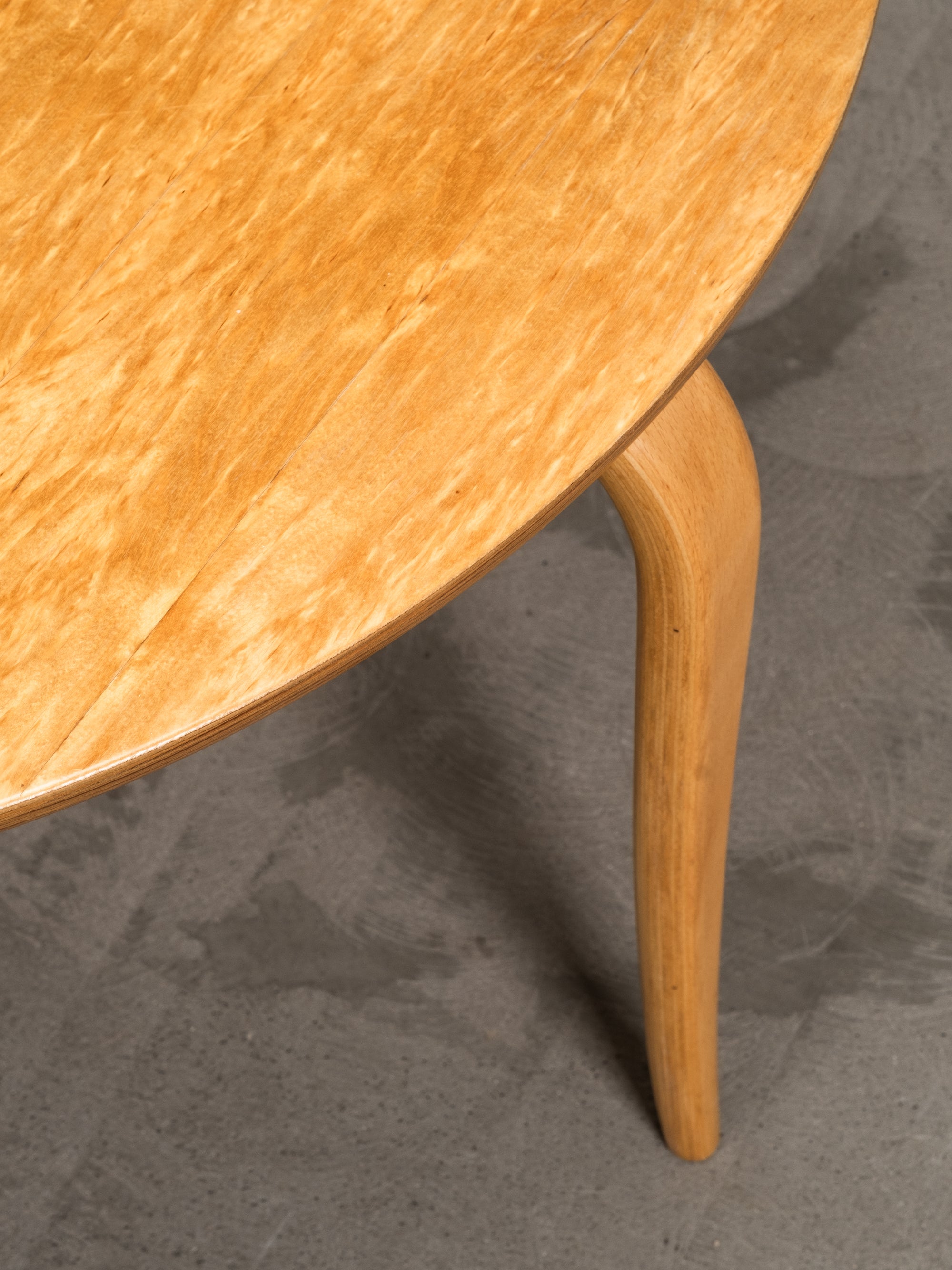 “Annika” Curly Birch Coffee Table by Bruno Mathsson for Dux, Sweden, 1960s