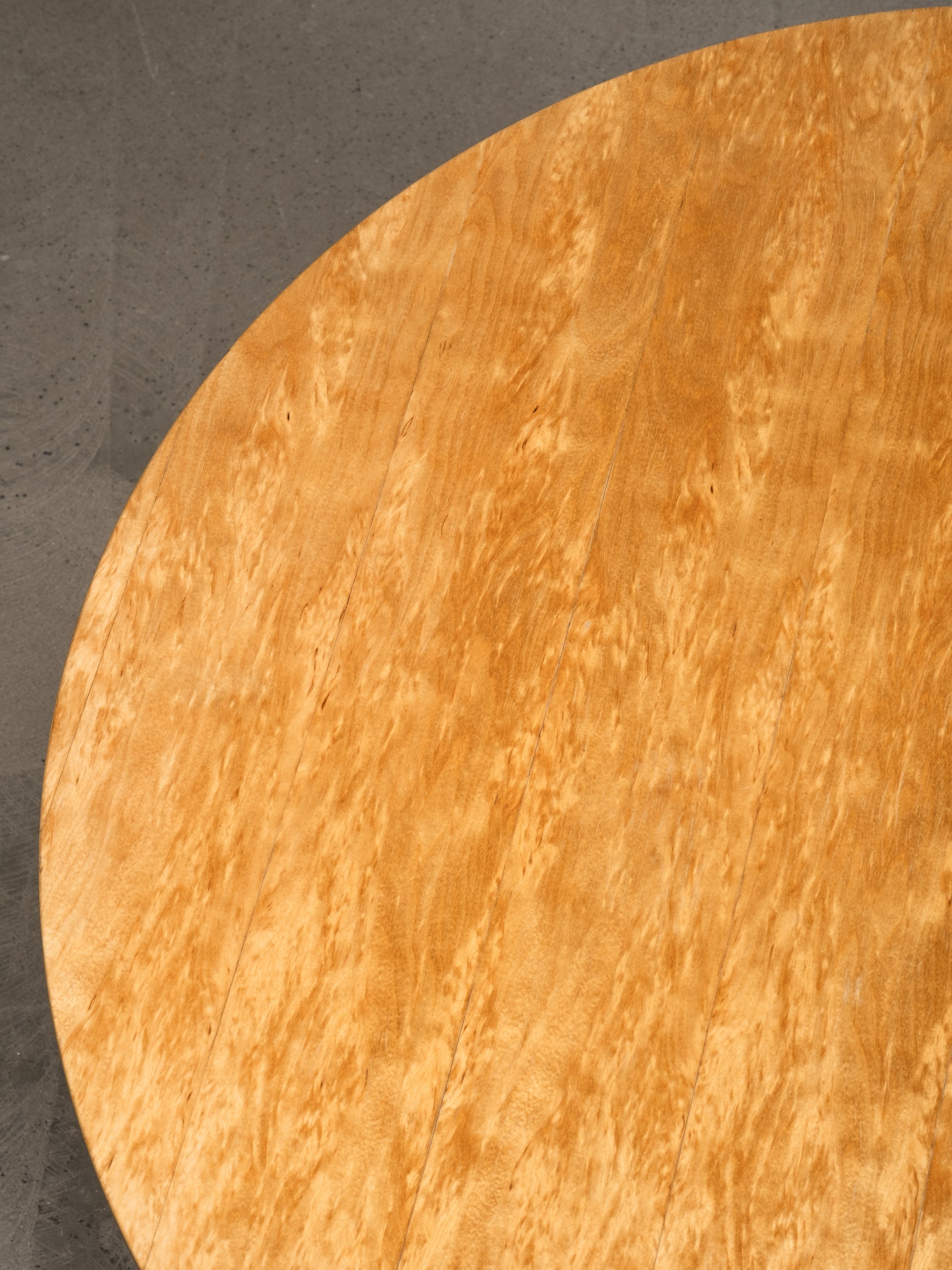 “Annika” Curly Birch Coffee Table by Bruno Mathsson for Dux, Sweden, 1960s