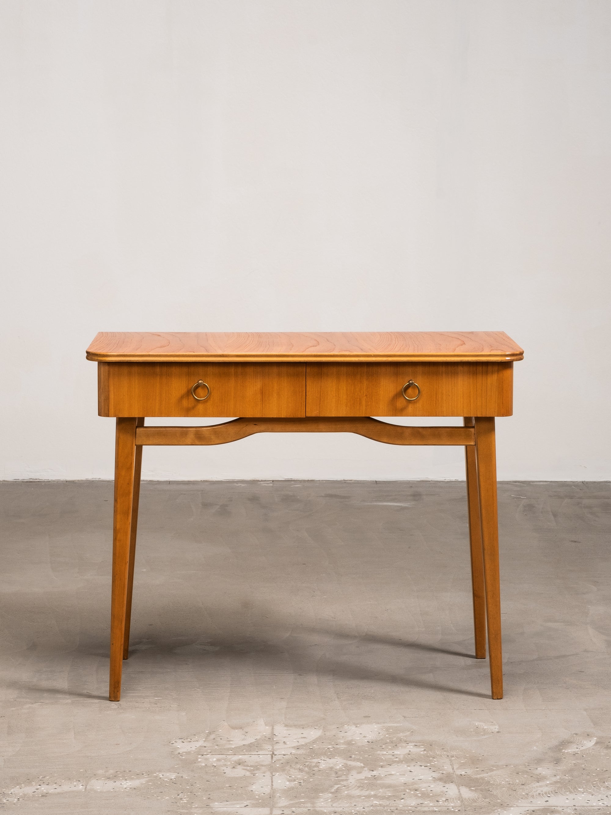 Finnish Mid-Century Console/Side Table with Drawers, 1950s